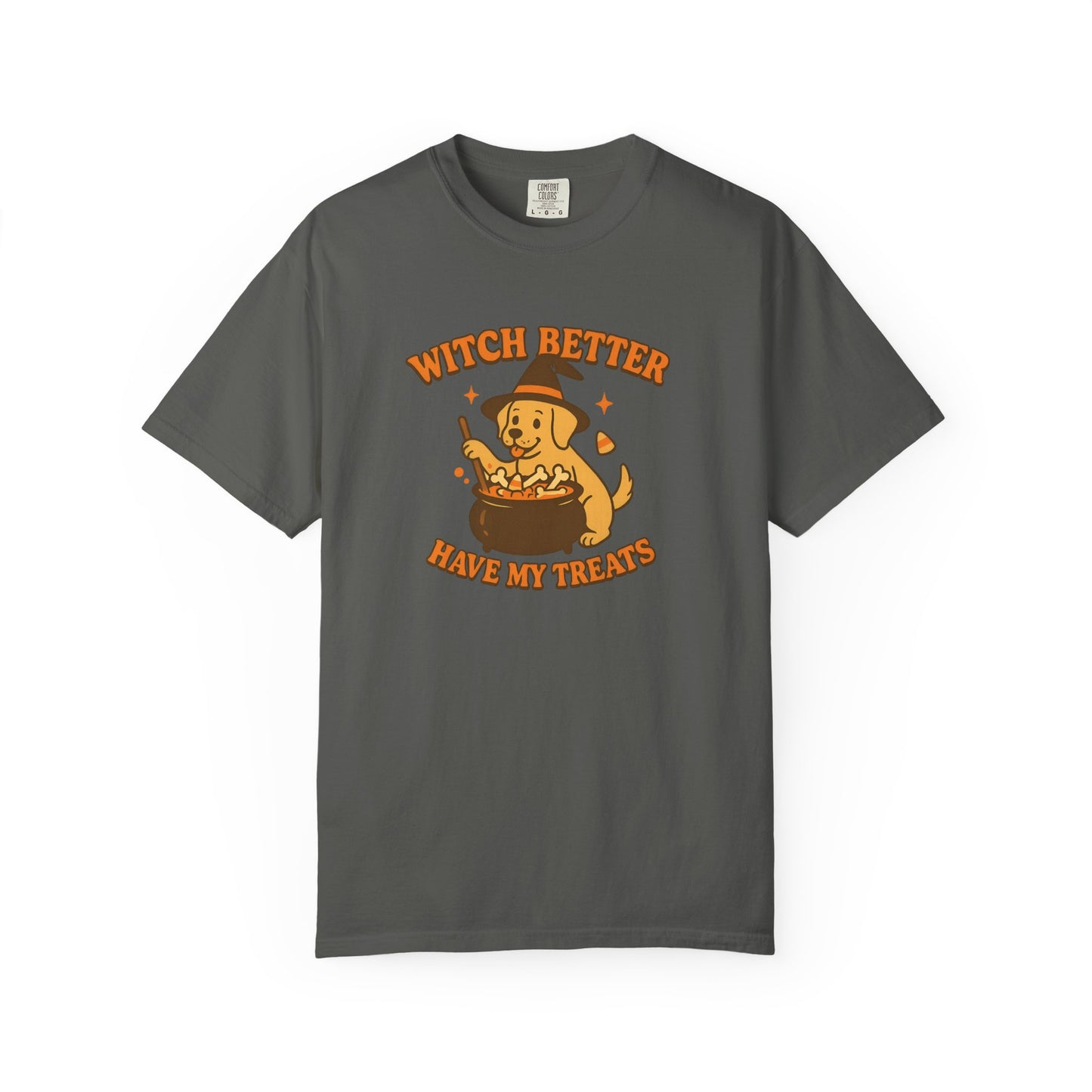 Funny Dog Halloween T-Shirt, Witch Better Have My Treats Tee, Unisex Graphic Shirt, Pet Lover Gift, Cute Dog Shirt, Spooky Season Apparel