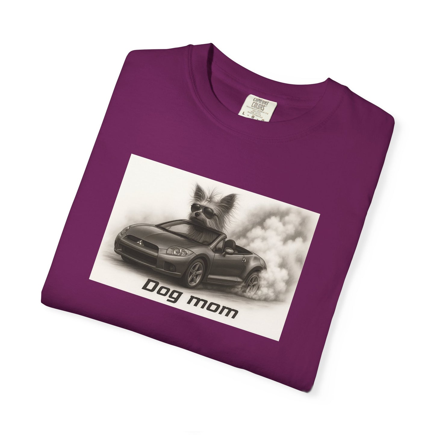Dog Mom - Yorkshire Terrier - “Cool Dogs in Cool Cars” T-Shirt Collection! 🐶🚗