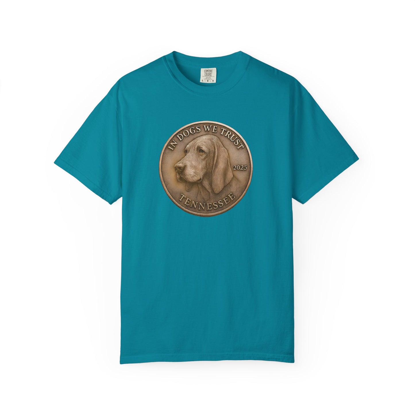 Tennessee State Coin T-Shirt Collection - Proud Dog Breed Illustrations