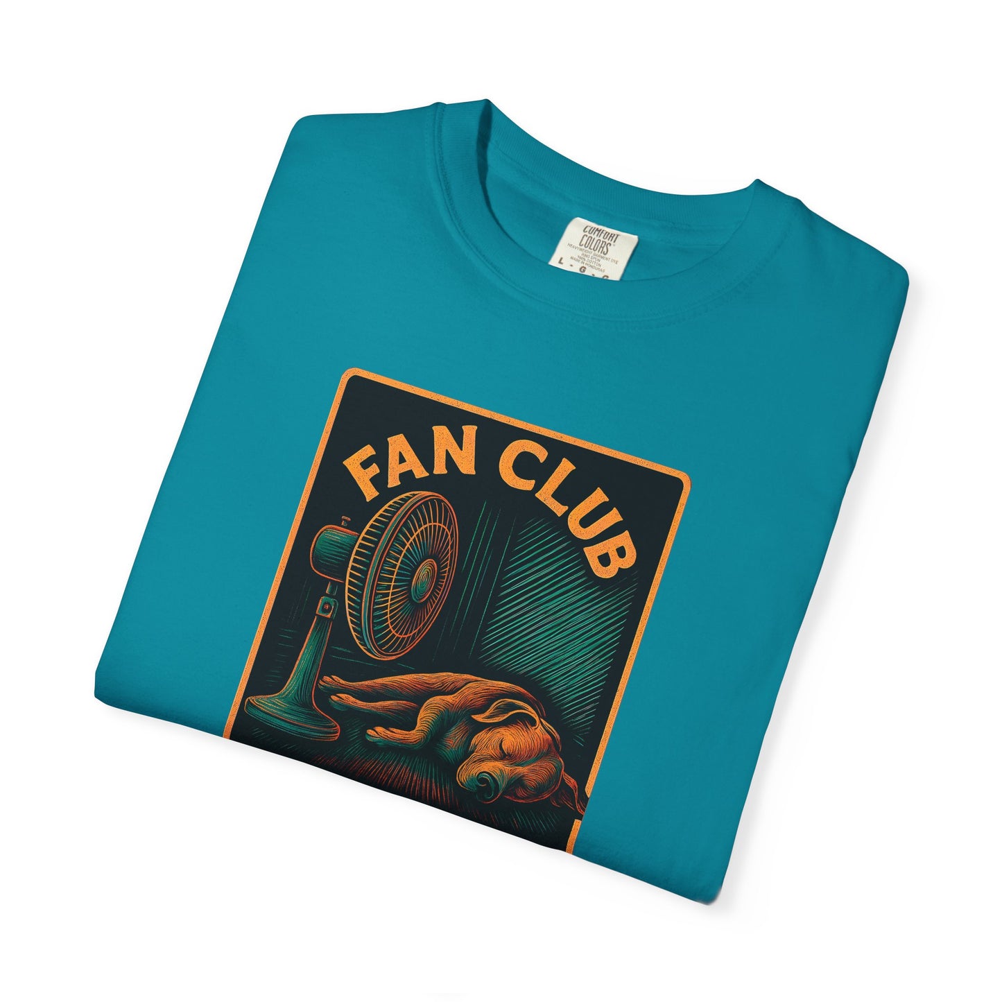 Fan Club President Unisex T-shirt, Garment-Dyed Tee, Unique Gift, Club Member Apparel, Casual Wear, Fan Merchandise