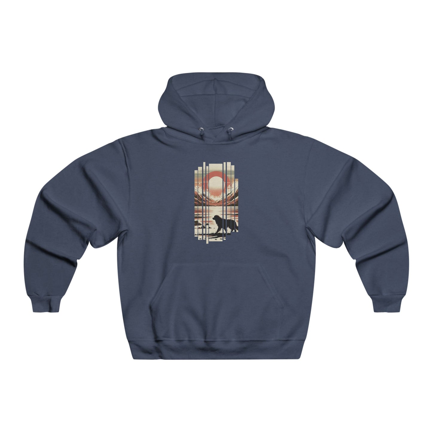 Men's NUBLEND® Sunset Graphic Hoodie - Cozy and Stylish Sweatshirt