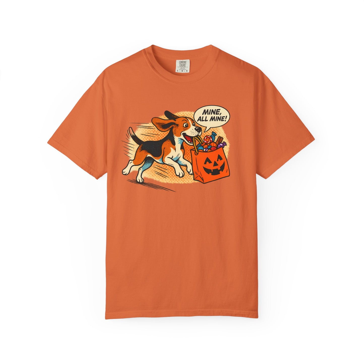 Playful Halloween Dog T-Shirt | Cute Pet Lover Tee, Unisex Graphic Shirt, Funny Fall Apparel, Gift for Dog Owners