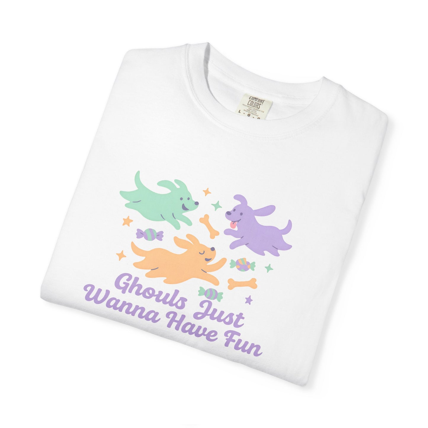 Ghouls Just Wanna Have Fun T-Shirt, Fun Halloween Tee, Unisex Casual Shirt, Ghoul Lover Gift, Spooky Season Apparel, Fall Party Wear