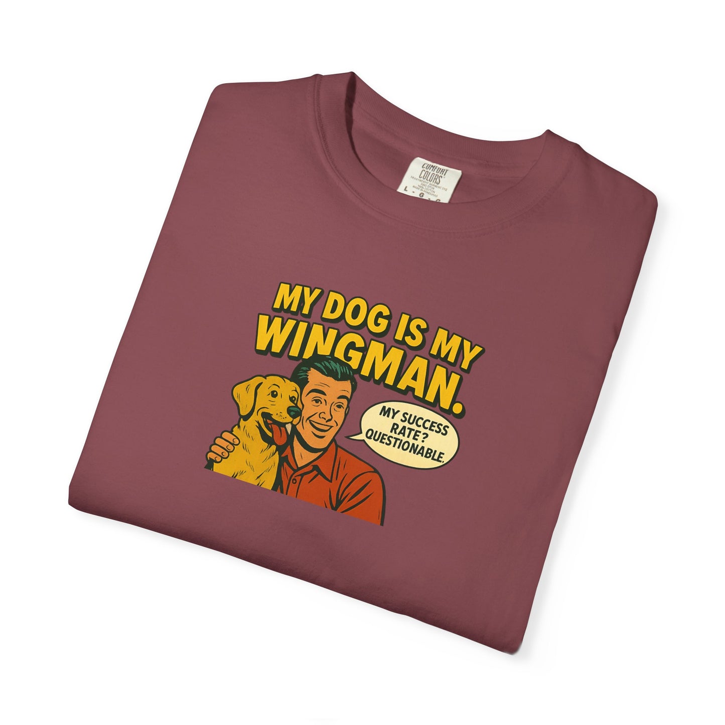 Wingman Dog Dad T-Shirt