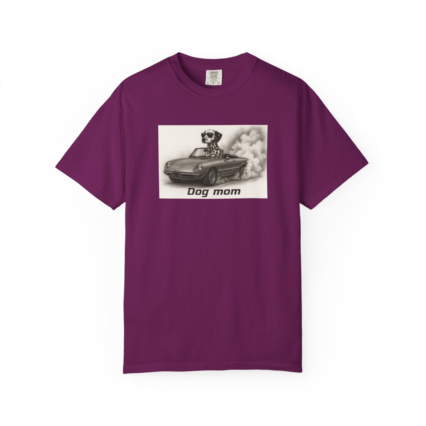 Dog Mom - Dalmatian - “Cool Dogs in Cool Cars” T-Shirt Collection! 🐶🚗
