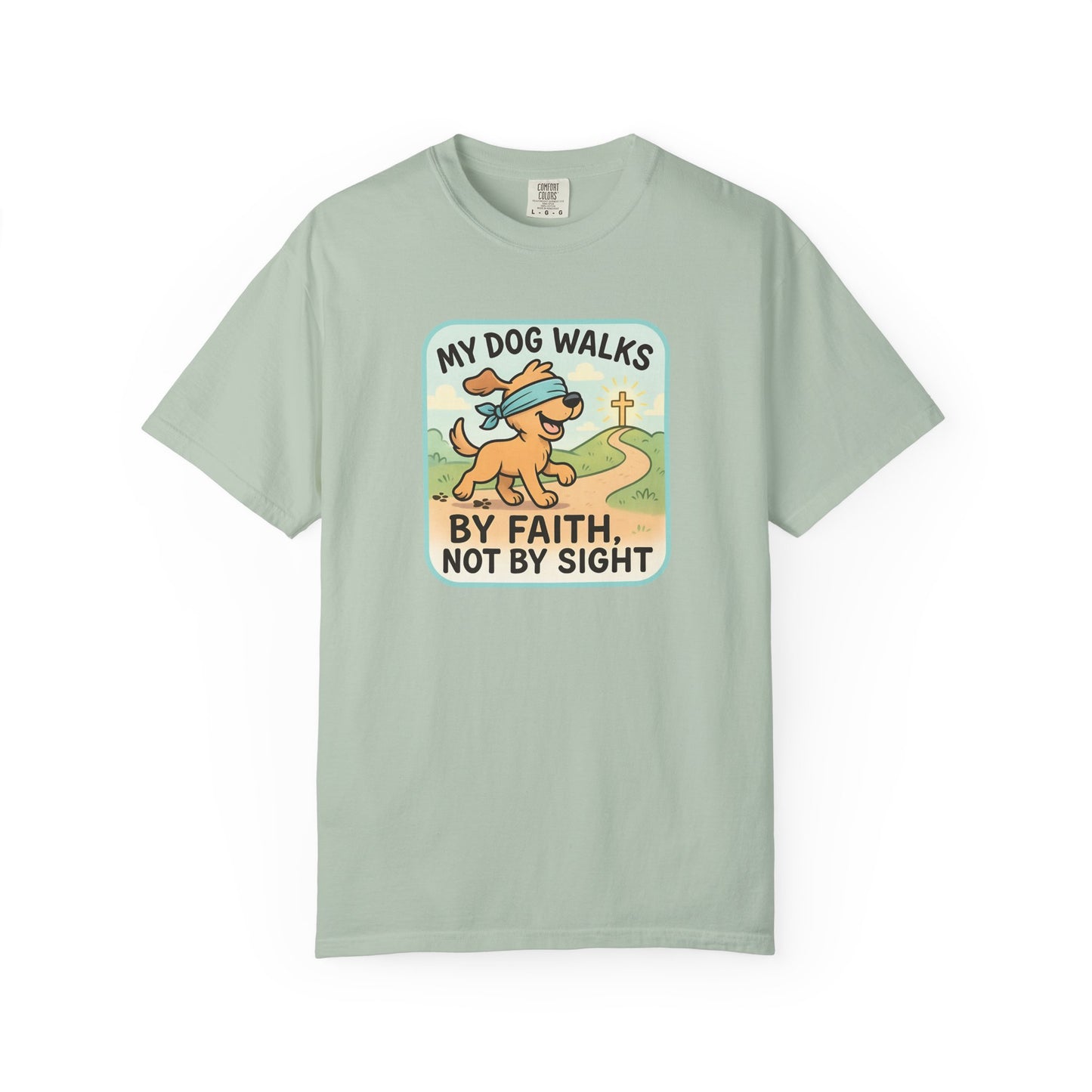 Faith-Inspired Dog Lover T-Shirt, Pet Owner Gifts, Cute Dog Apparel, Faith and Pets Merchandise, Casual Summer Wear