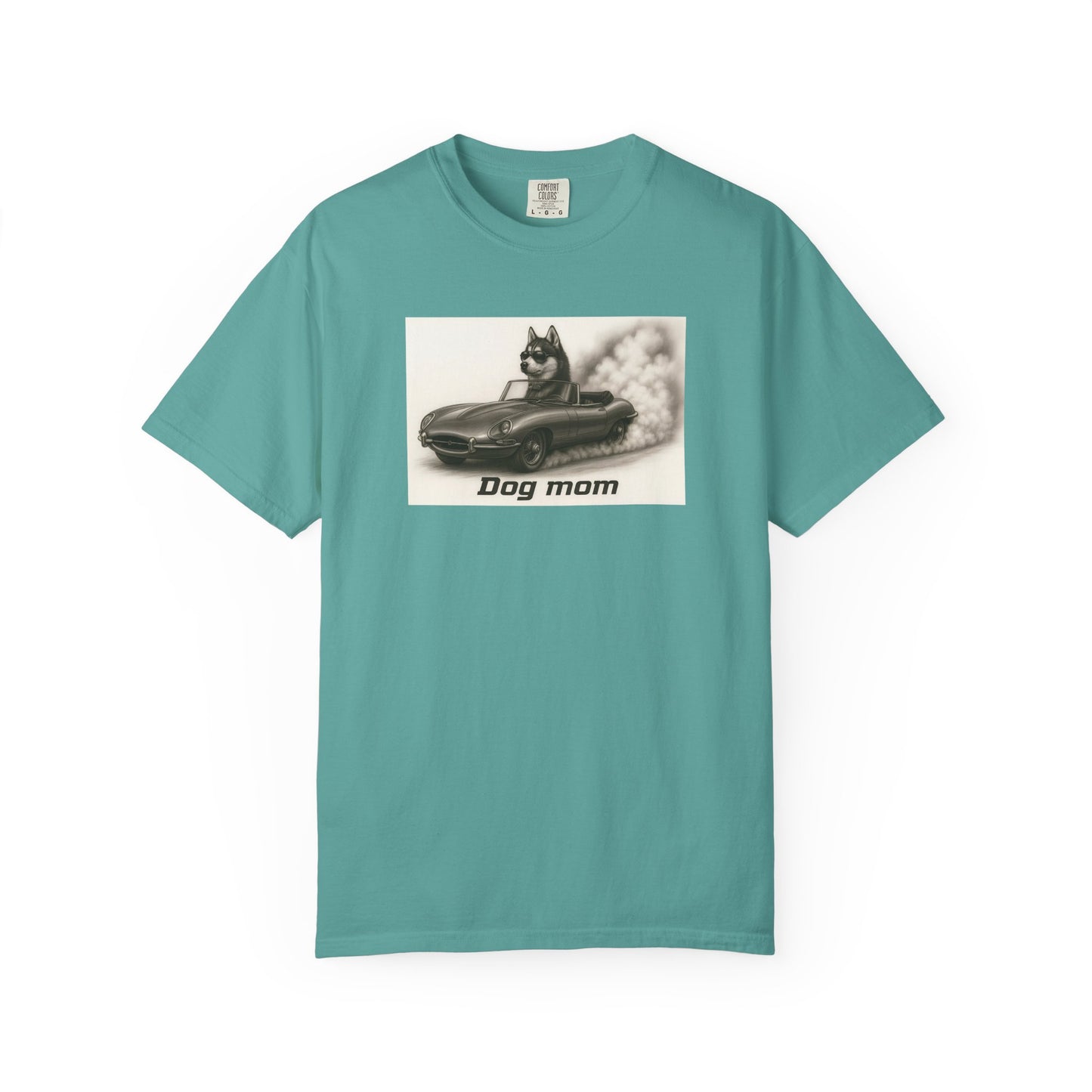 Dog Mom - Siberian Husky - “Cool Dogs in Cool Cars” T-Shirt Collection! 🐶🚗
