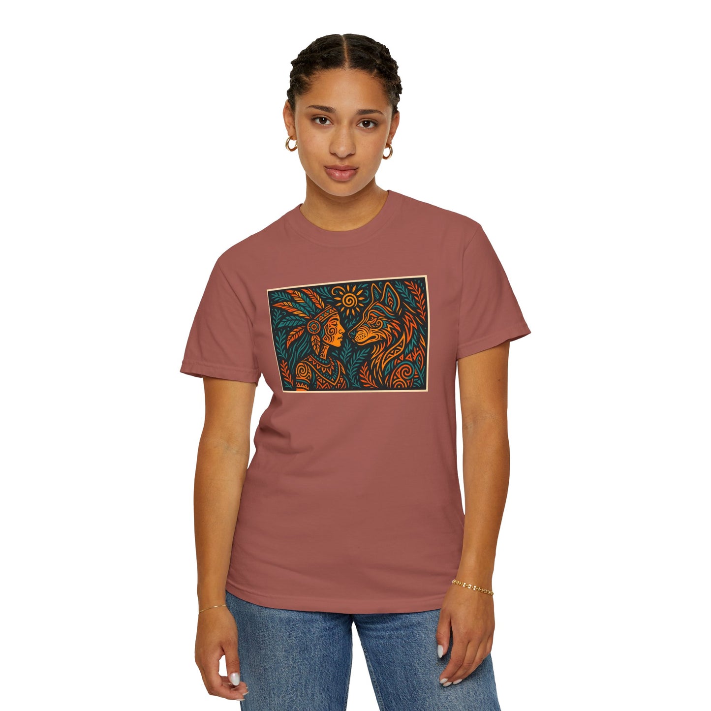 Nature-Inspired Unisex T-Shirt, Boho Casual Tee, Gift for Nature Lovers, Eco-Friendly Apparel, Stylish Everyday Top