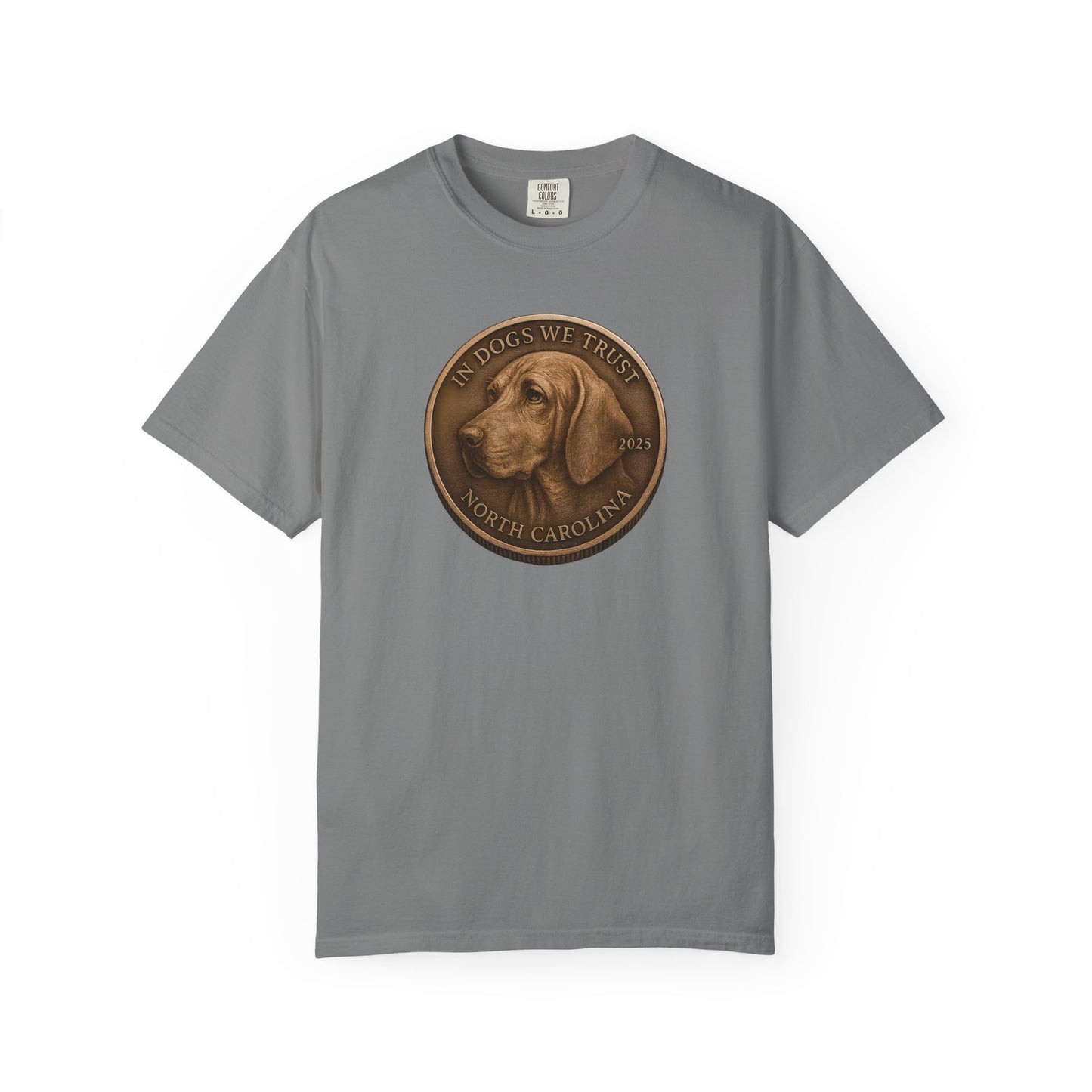 North Carolina State Coin T-Shirt Collection - Proud Dog Breed Illustrations