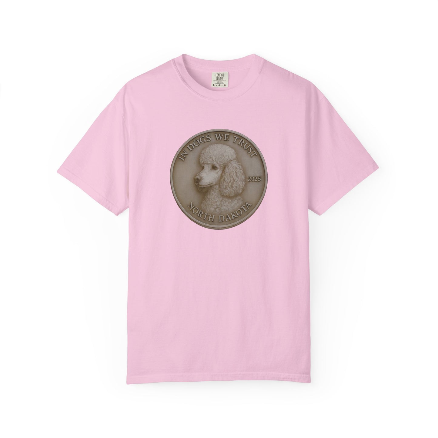 North Dakota State Coin T-Shirt Collection - Proud Dog Breed Illustrations