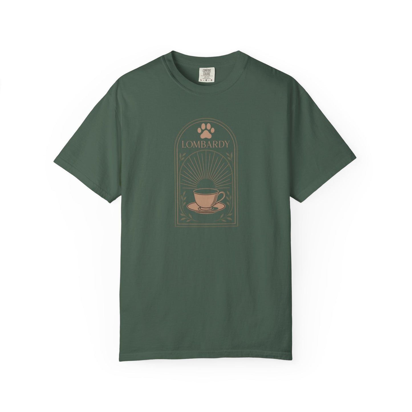 Coffee Lover's Unisex Garment-Dyed T-shirt, Soft Cotton Tee, Perfect Gift for Baristas, Coffee Enthusiasts, Homewear, Casual Style