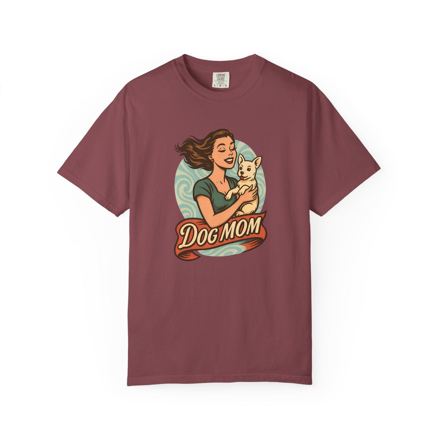Dog Mom T-Shirt, Unisex Tee for Pet Lovers, Gift for Dog Owners, Casual Wear, Animal Lover Apparel