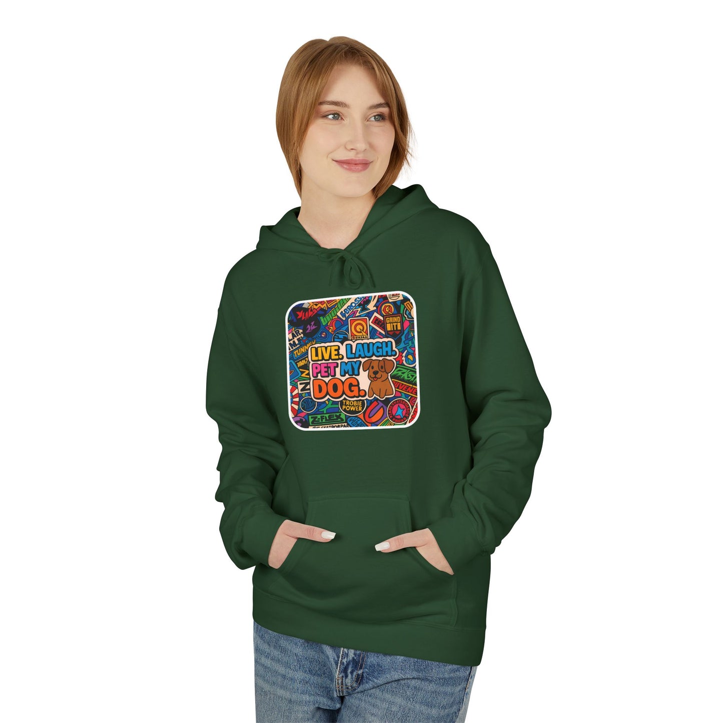 Hoodie - Dog Mom Design - Perfect Gift for Dog Lovers