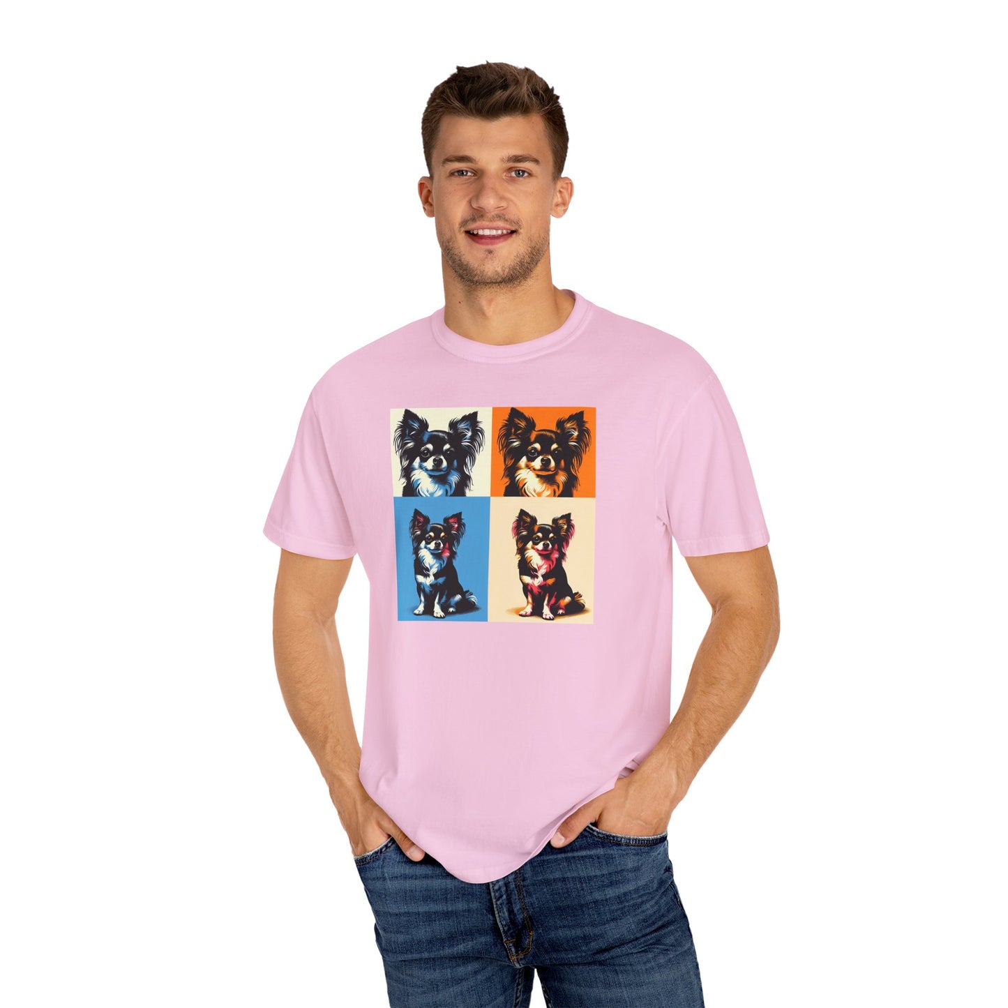 Chihuahua Pop Art Unisex T-shirt - Colorful Graphic Tee for Dog Lovers