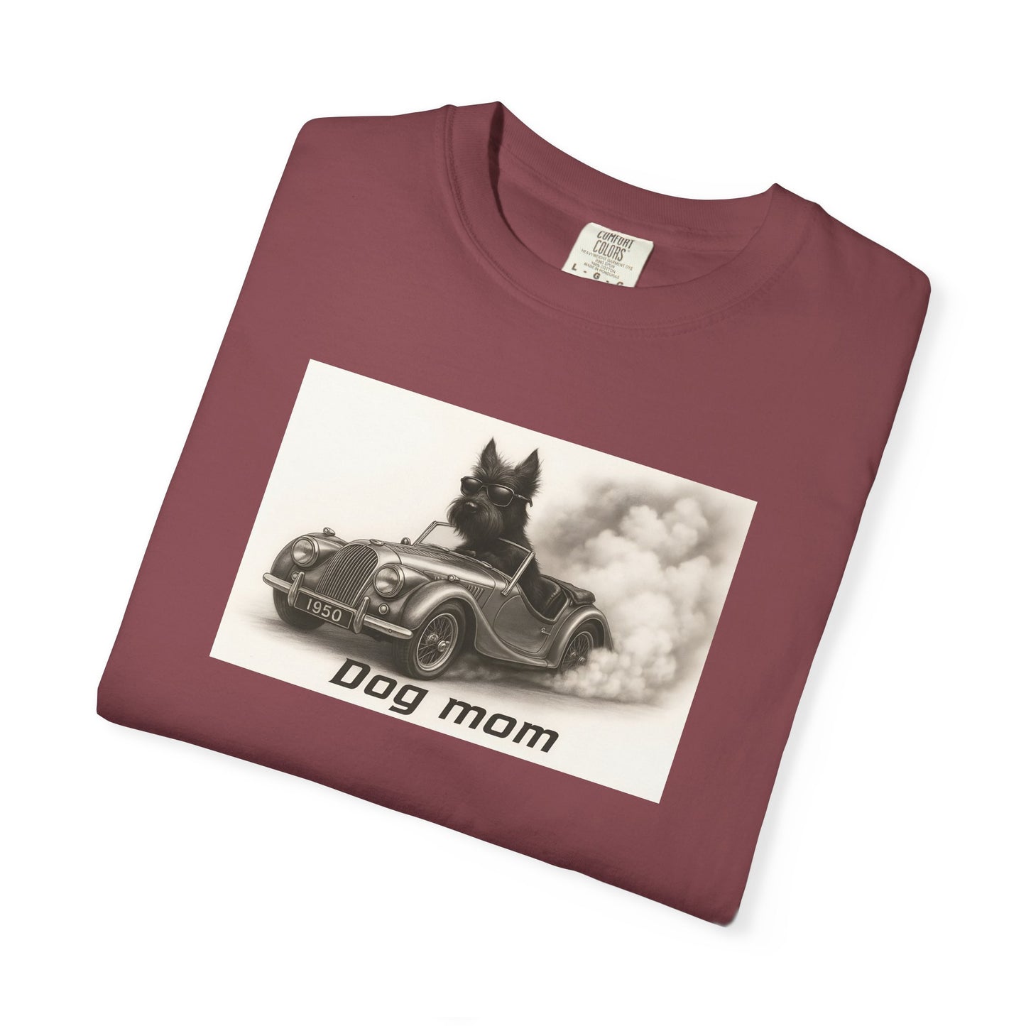 Dog Mom - Scottish Terrier - “Cool Dogs in Cool Cars” T-Shirt Collection! 🐶🚗
