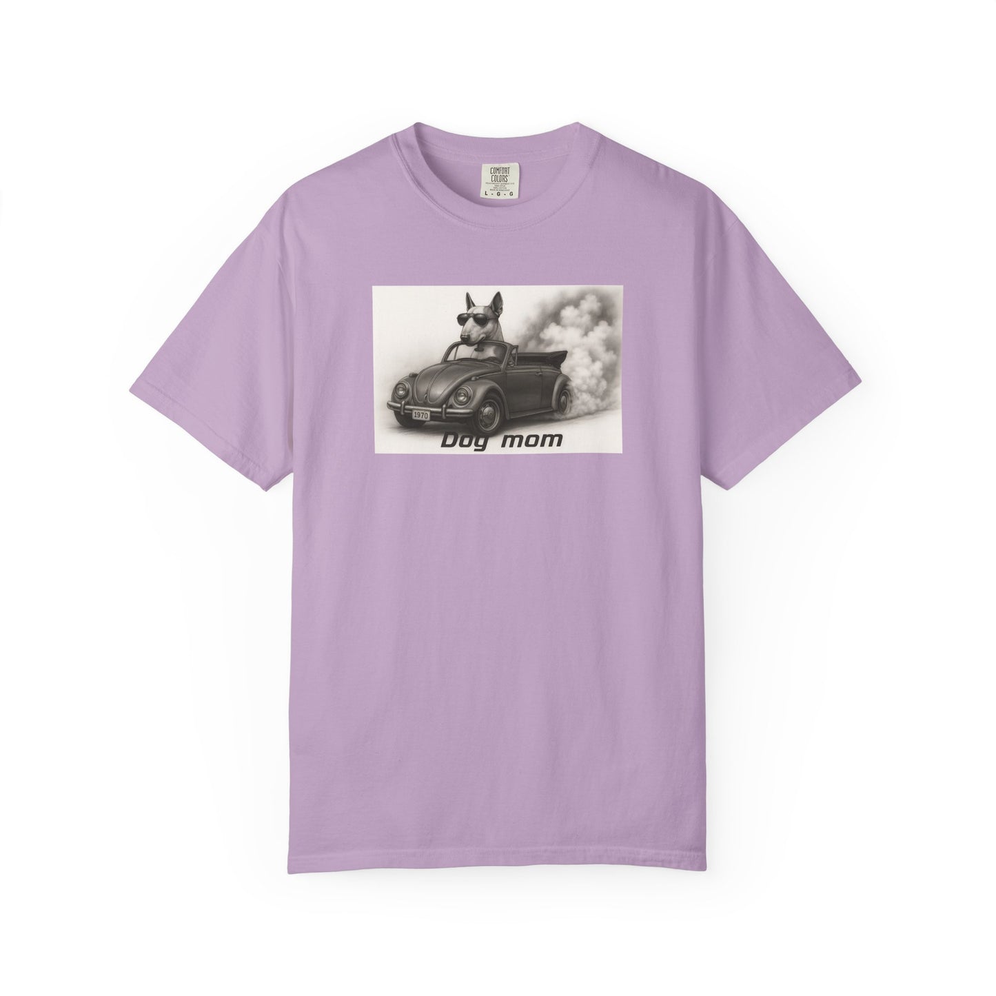 Dog Mom - Bull Terrier - “Cool Dogs in Cool Cars” T-Shirt Collection! 🐶🚗