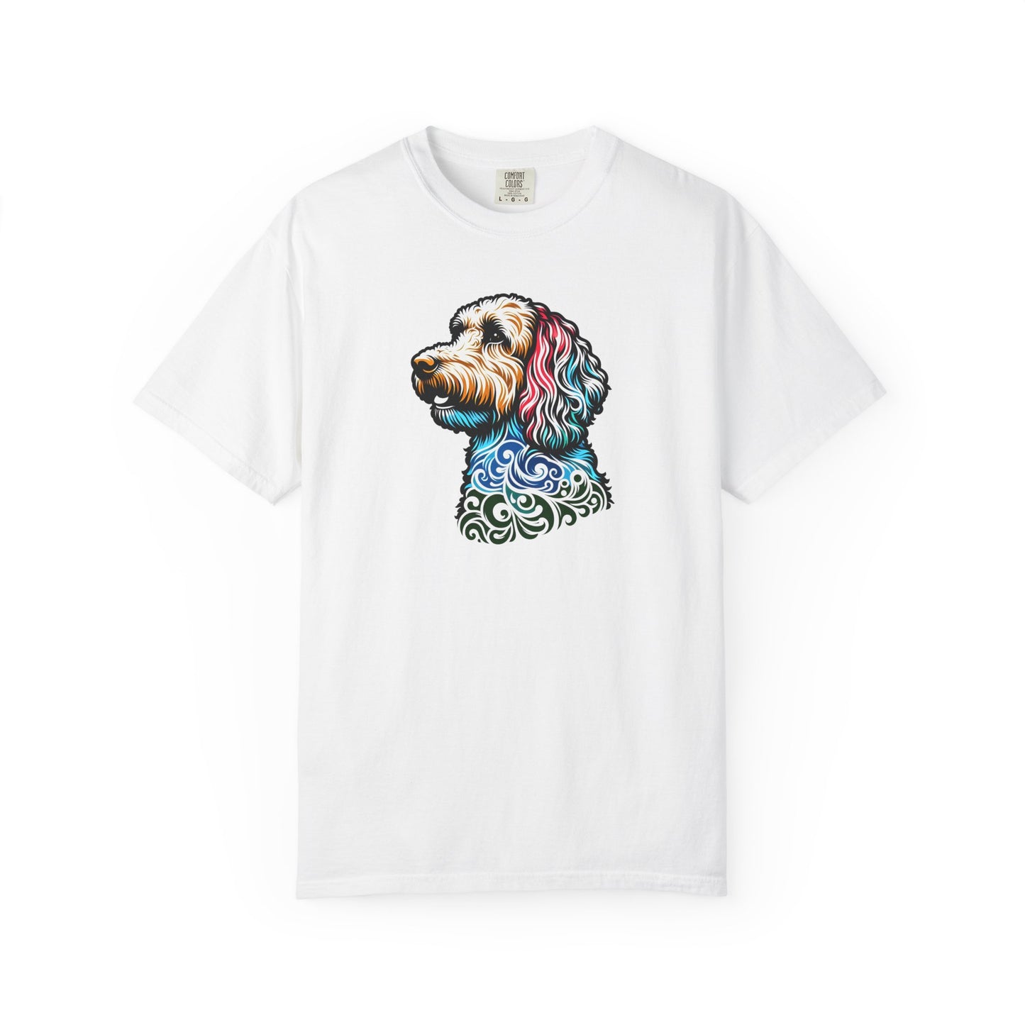 Labradoodle Love Tee – Color Splash Edition