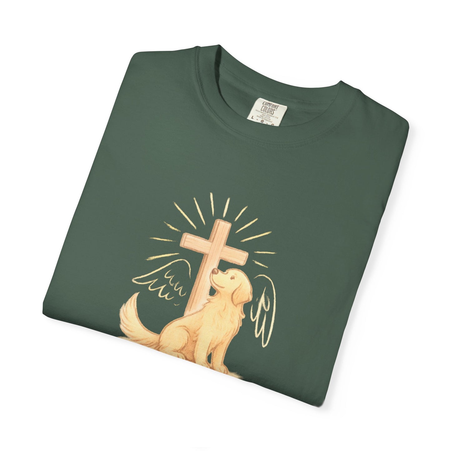 Dog-Inspired Faith T-Shirt, Unisex T-Shirt, Christian Apparel, Pet Lover Gift, Casual Wear, Memorial Shirt
