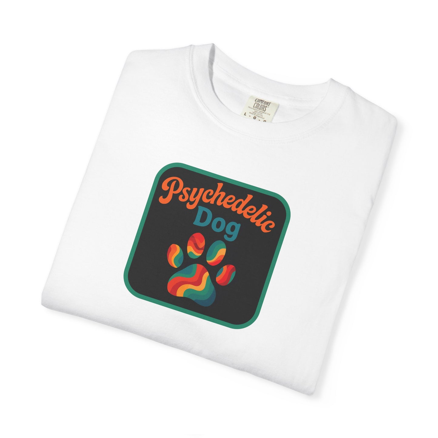 Psychedelic Dog T-shirt