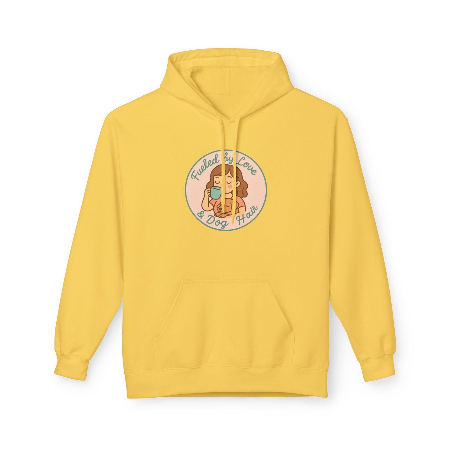 Hoodie for Dog Moms - Unisex Midweight Softstyle Fleece Hoodie