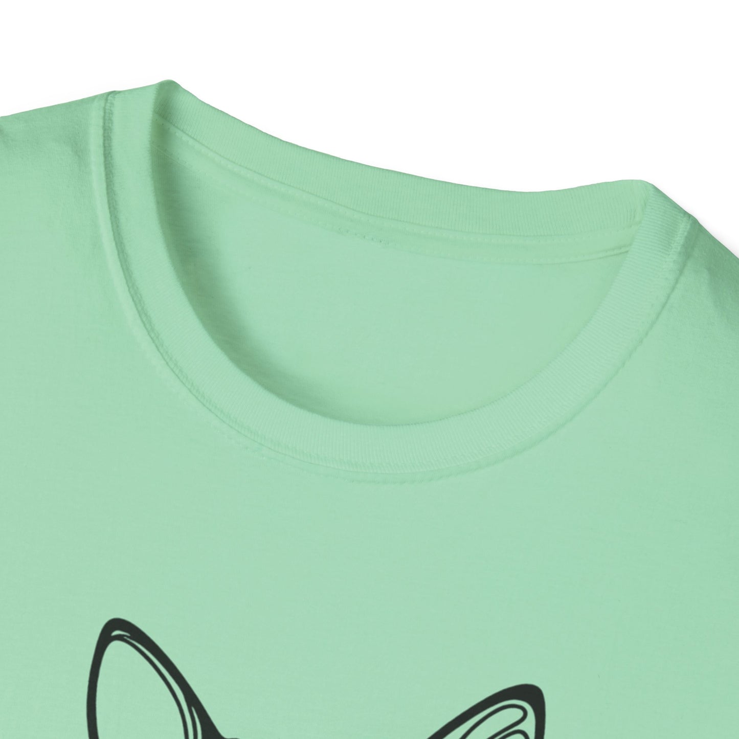🖤 True Grit – Blue Heeler Line Art Tee – Minimalist Dog Outline Design