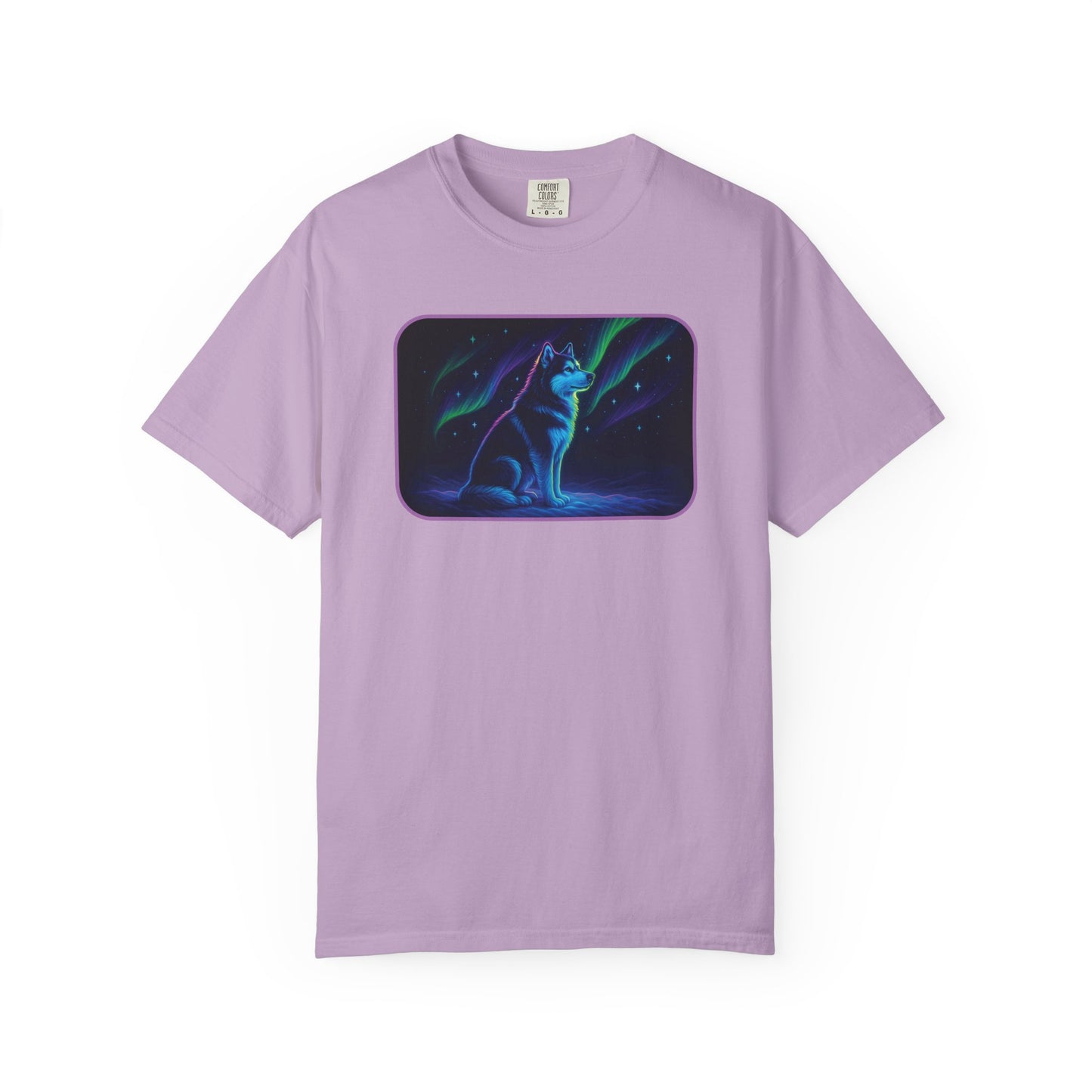 Alaskan Malamute Northern Lights T-shirt