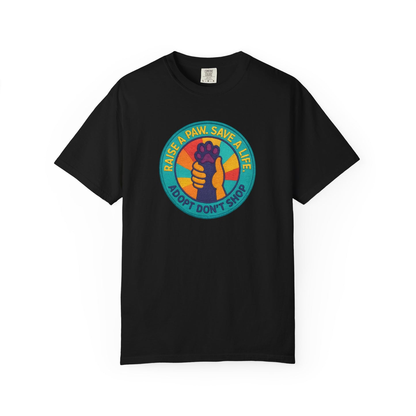 Adopt Don't Shop T-Shirt, Animal Lover Gift, Rescue Animal Tee, Pet Adoption Shirt, Comfortable Casual Wear