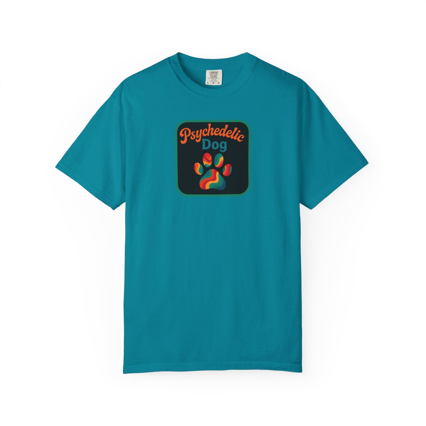 Psychedelic Dog T-shirt