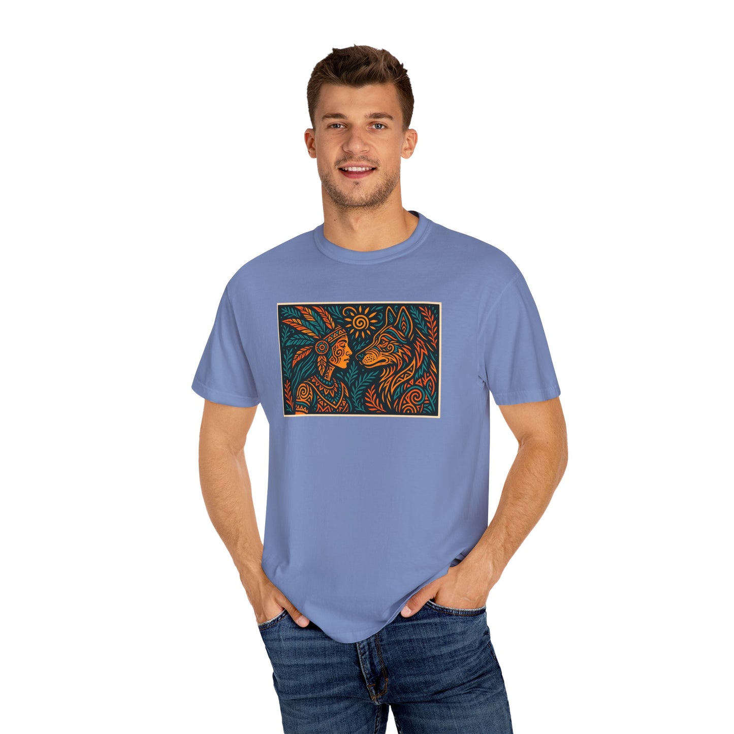 Nature-Inspired Unisex T-Shirt, Boho Casual Tee, Gift for Nature Lovers, Eco-Friendly Apparel, Stylish Everyday Top