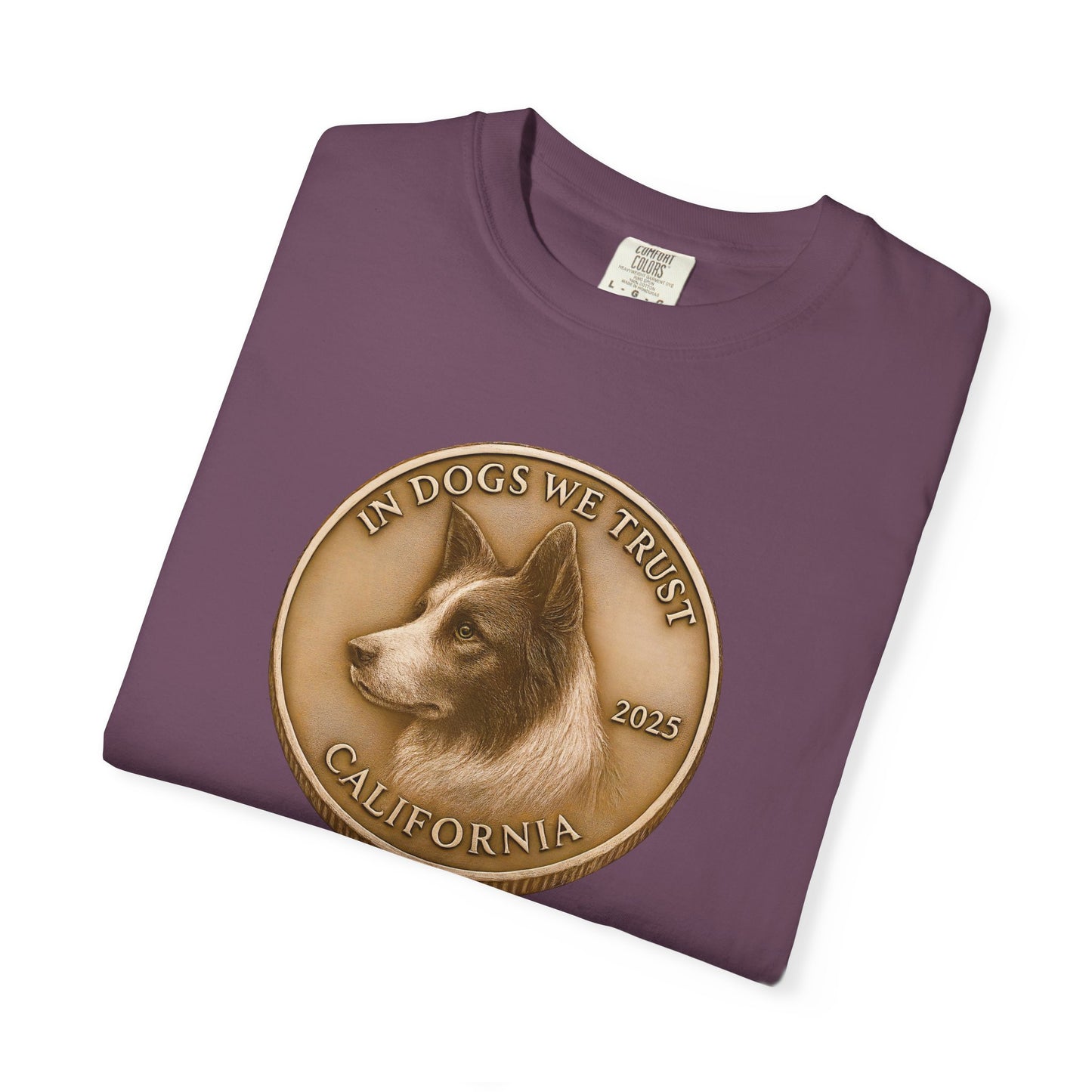California State Coin T-Shirt Collection - Proud Dog Breed Illustrations