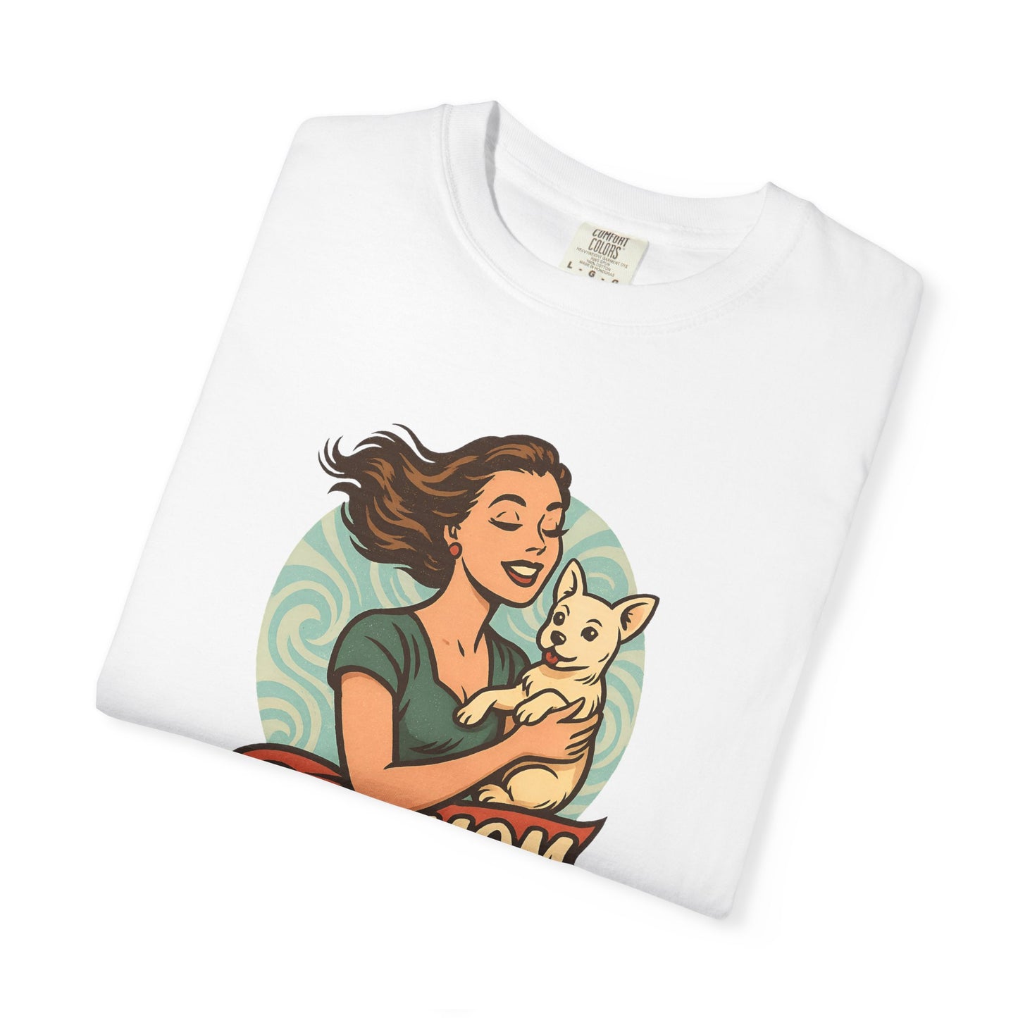 Dog Mom T-Shirt, Unisex Tee for Pet Lovers, Gift for Dog Owners, Casual Wear, Animal Lover Apparel