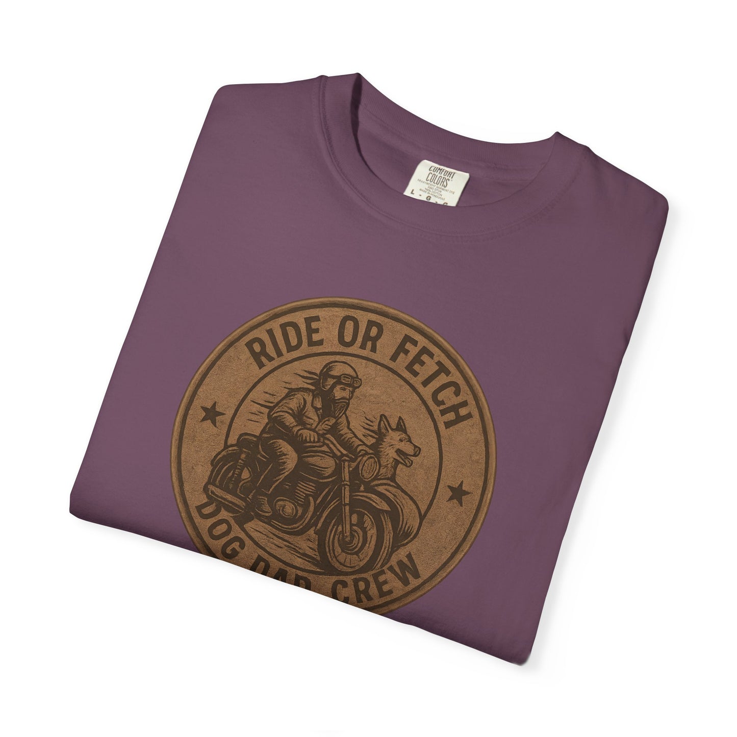 Dog Dad T-Shirt, Ride or Fetch Unisex Tee, Funny Dog Lover Gift, Pet Owner Apparel, Gifts for Father's Day, Casual Wear