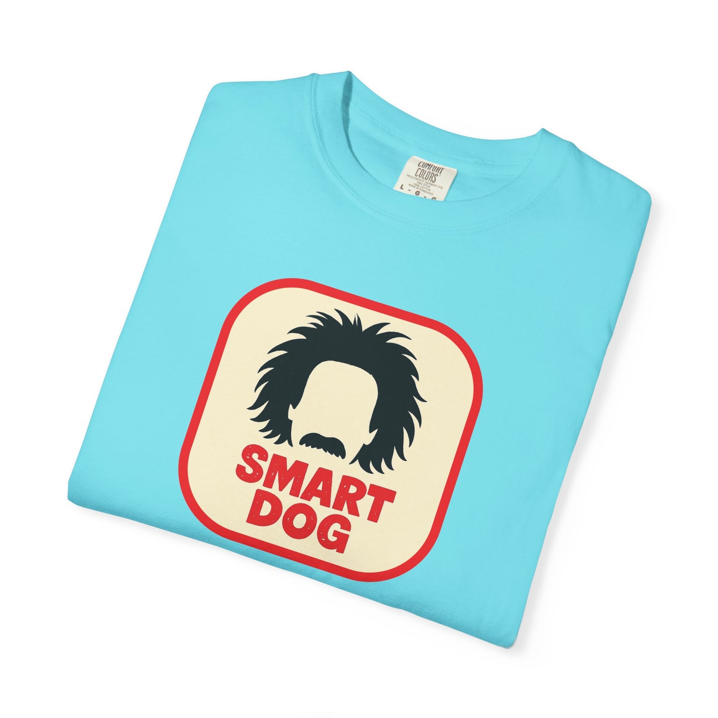 Dog Lover Graphic T-shirt - Smart Dog, Albert Einstein Design