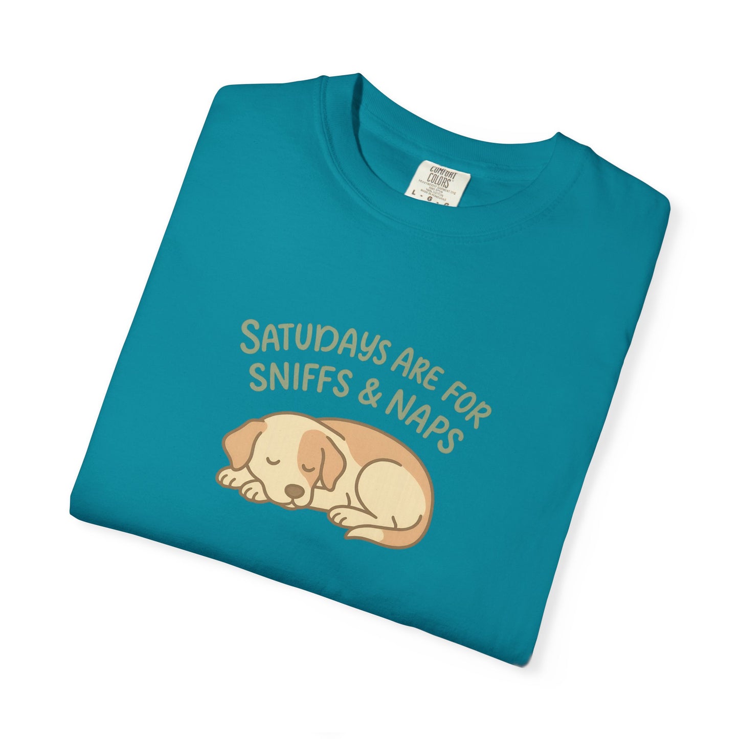 Saturdays are for naps Dog Dad T-Shirt