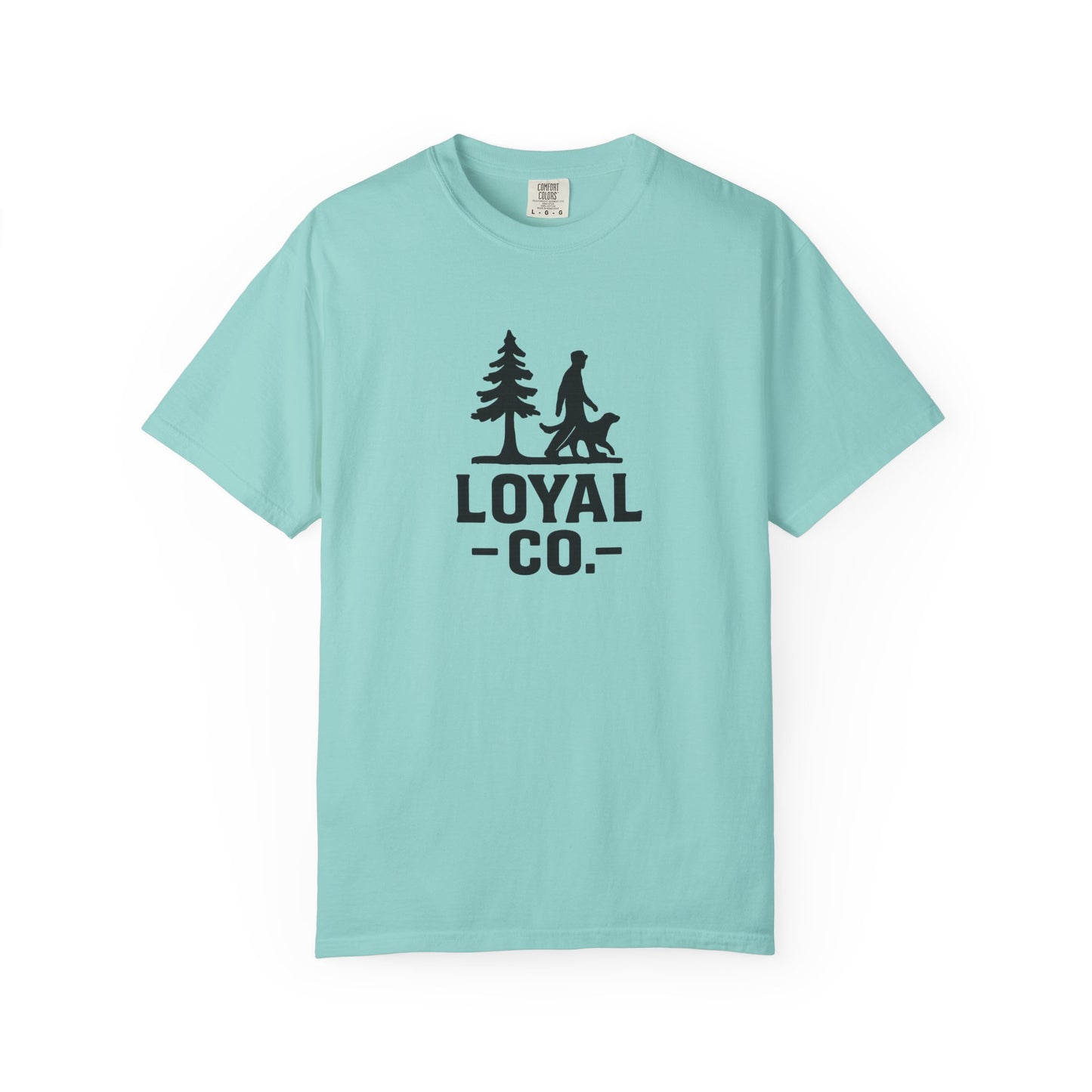 Loyal Co. Unisex Garment-Dyed T-shirt – Perfect for Outdoor Enthusiasts, Casual Wear, Gifts, and Eco-Friendly Fashion