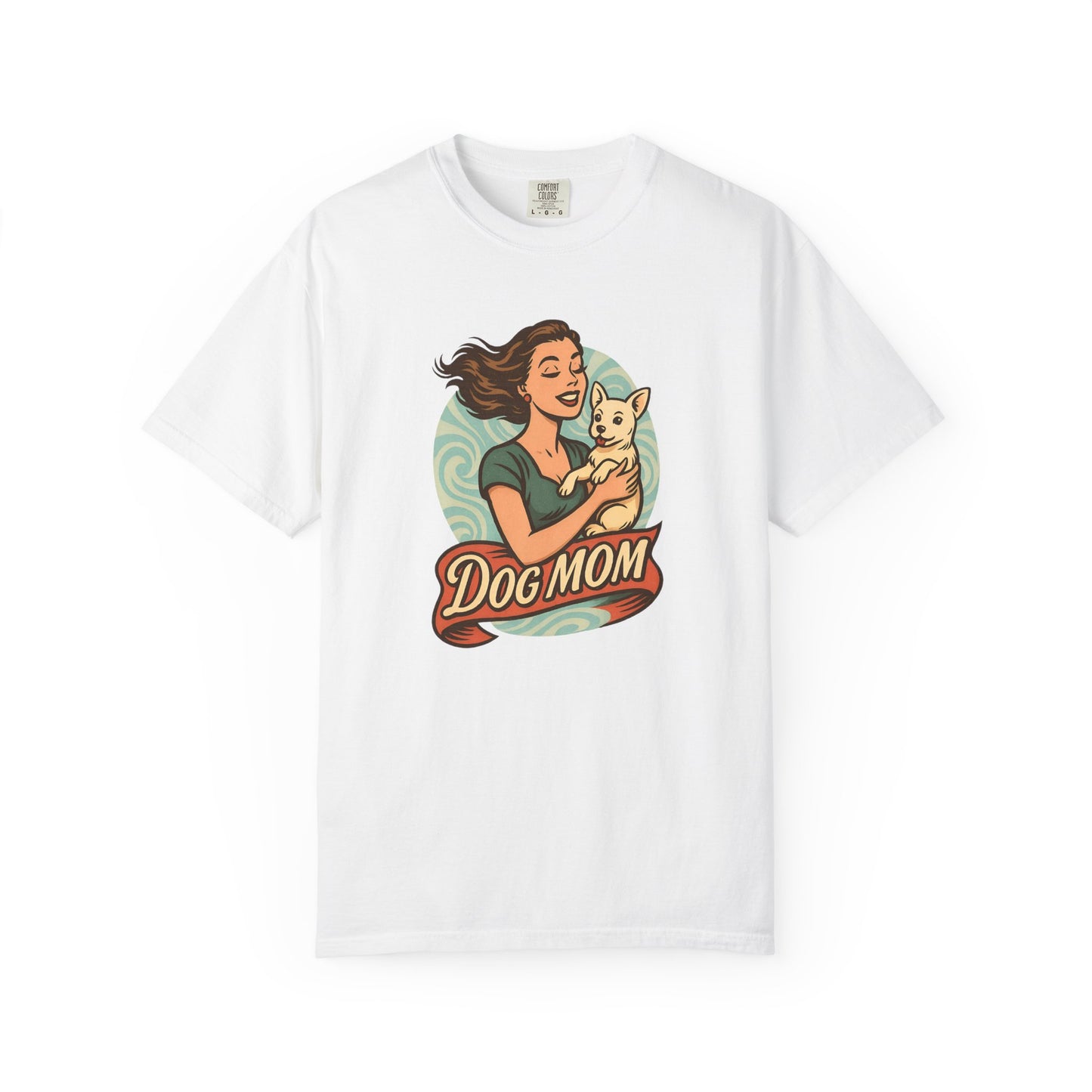 Dog Mom T-Shirt, Unisex Tee for Pet Lovers, Gift for Dog Owners, Casual Wear, Animal Lover Apparel