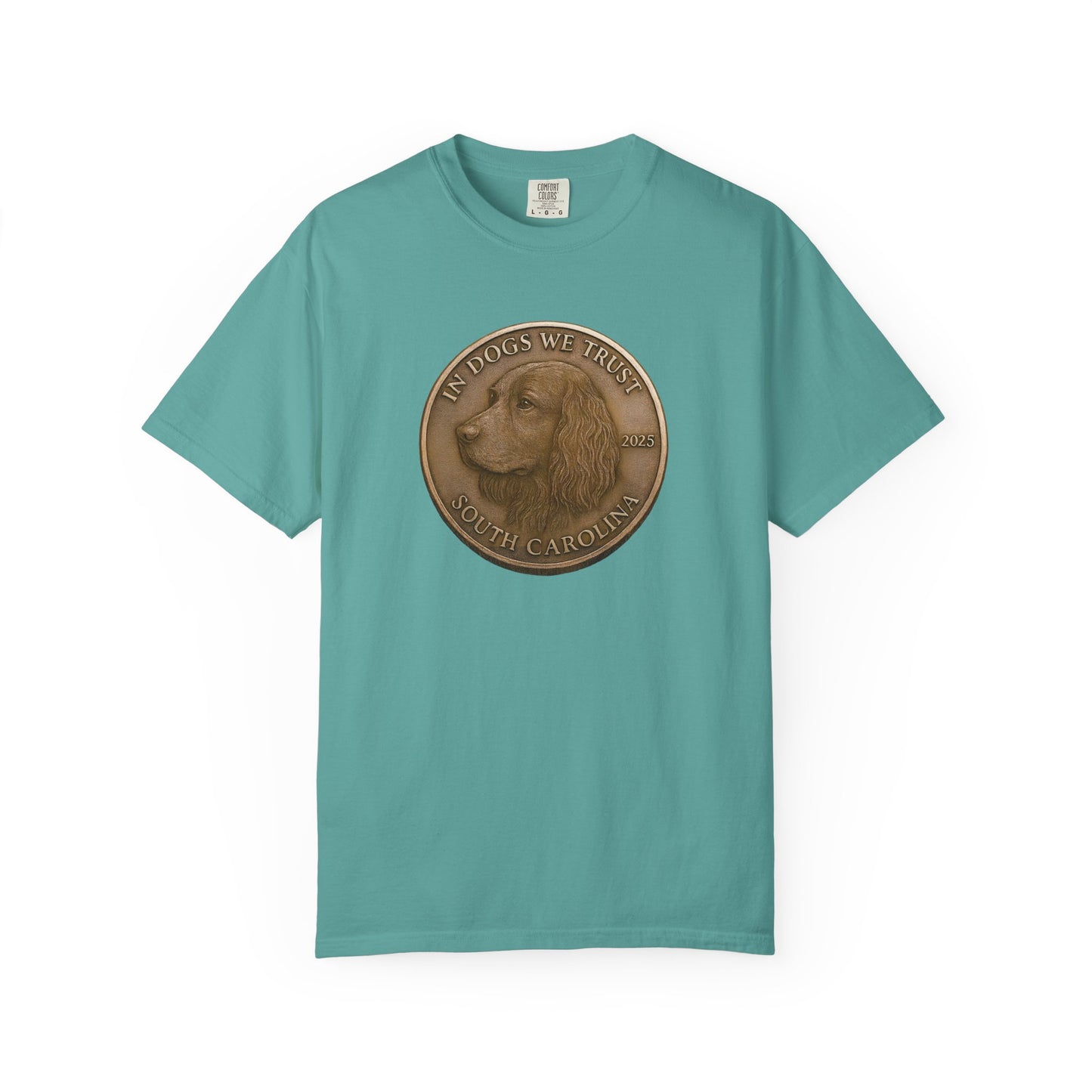 South Carolina State Coin T-Shirt Collection - Proud Dog Breed Illustrations