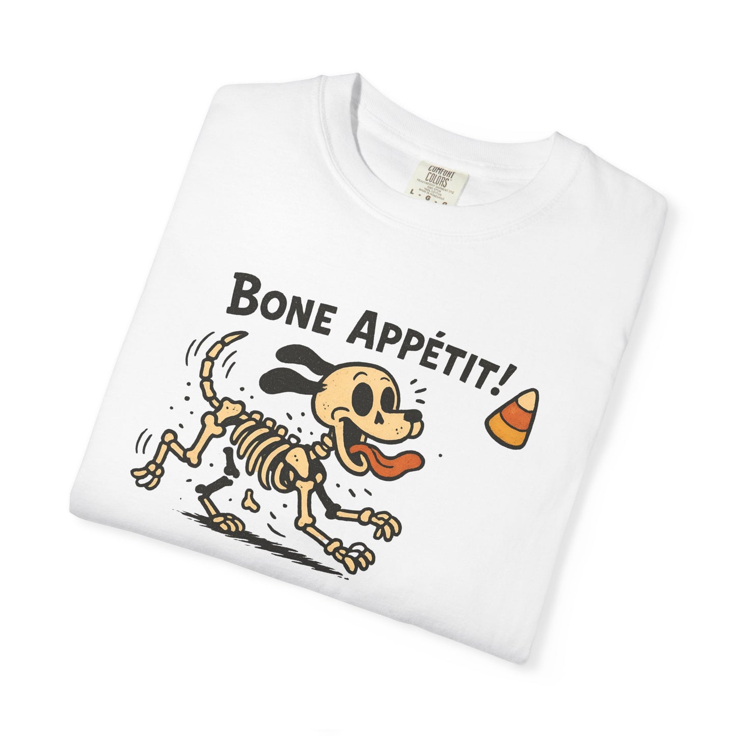 Funny Dog Skeleton T-shirt, Halloween Humor Shirt, Gift for Pet Lovers, Casual Tee, Unisex Vintage Style