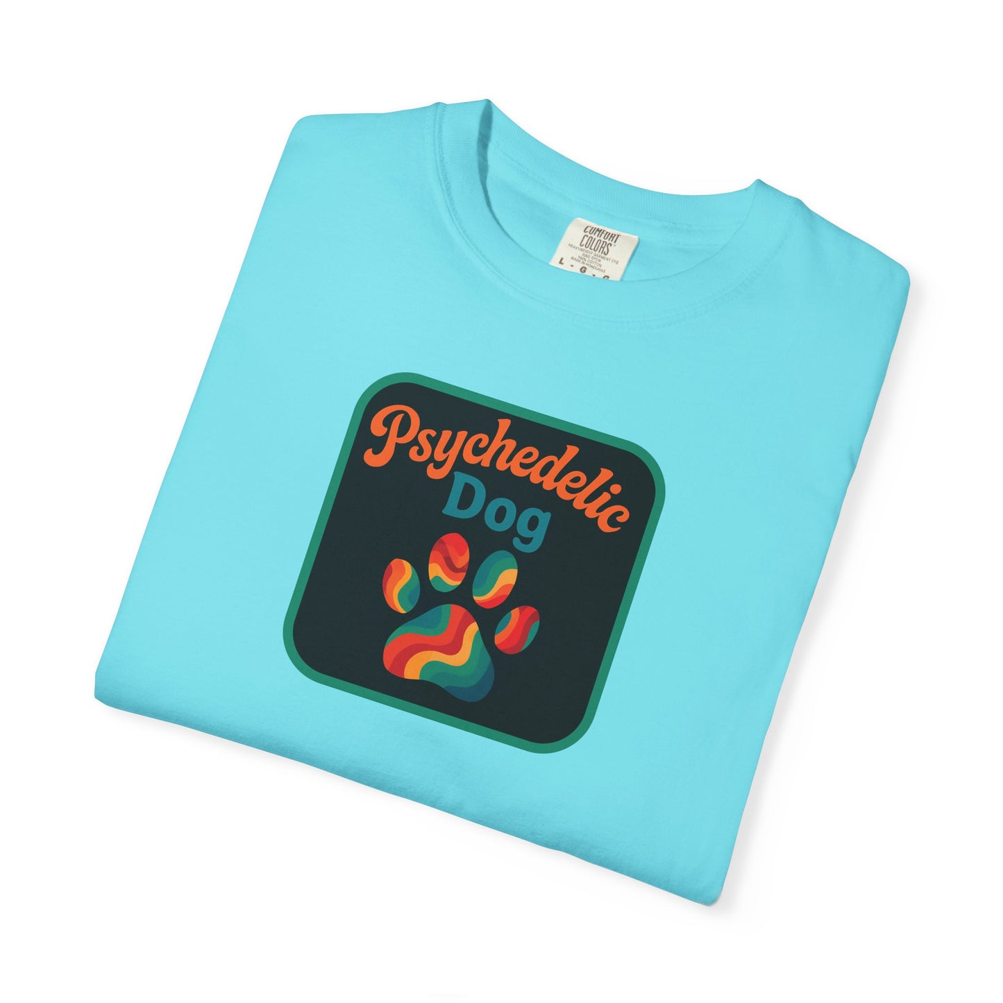 Psychedelic Dog T-shirt