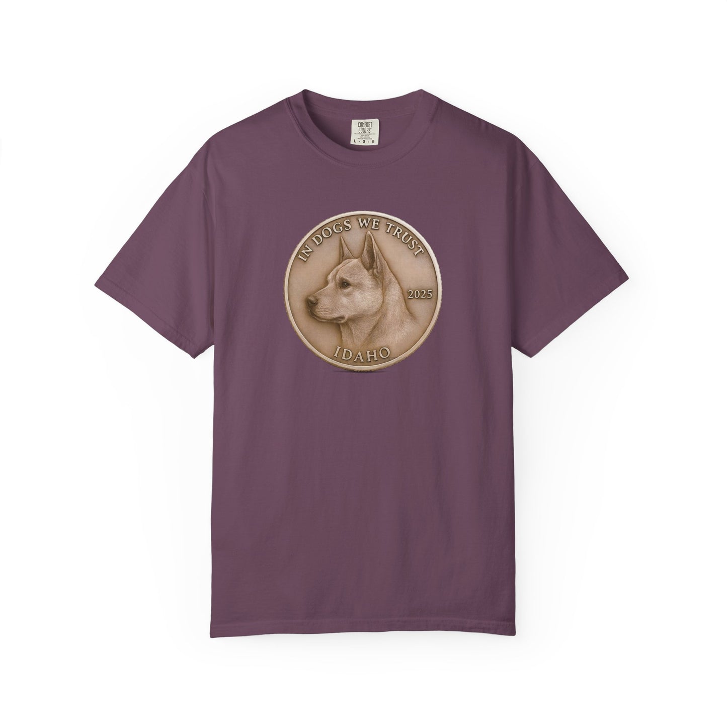 Idaho State Coin T-Shirt Collection - Proud Dog Breed Illustrations
