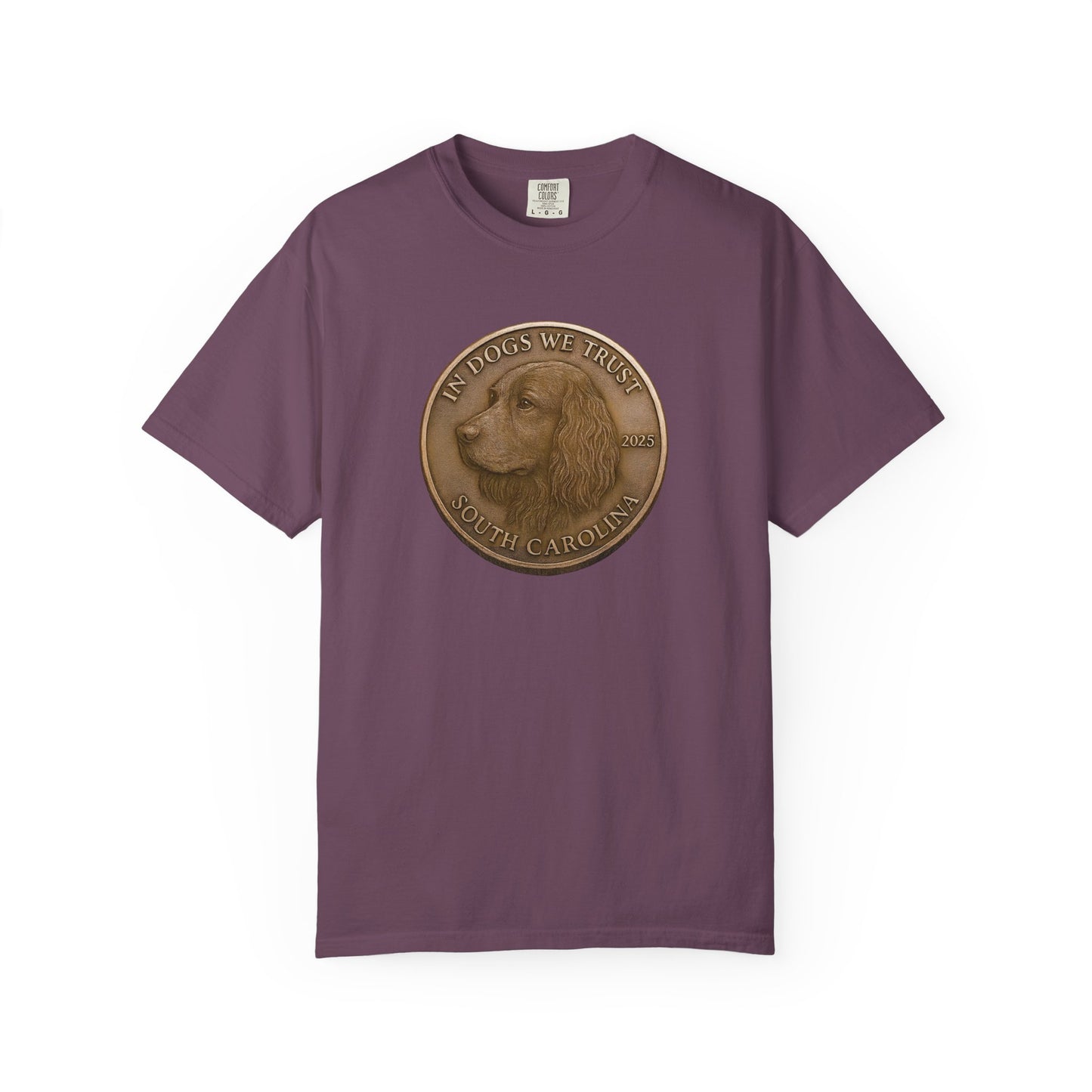 South Carolina State Coin T-Shirt Collection - Proud Dog Breed Illustrations