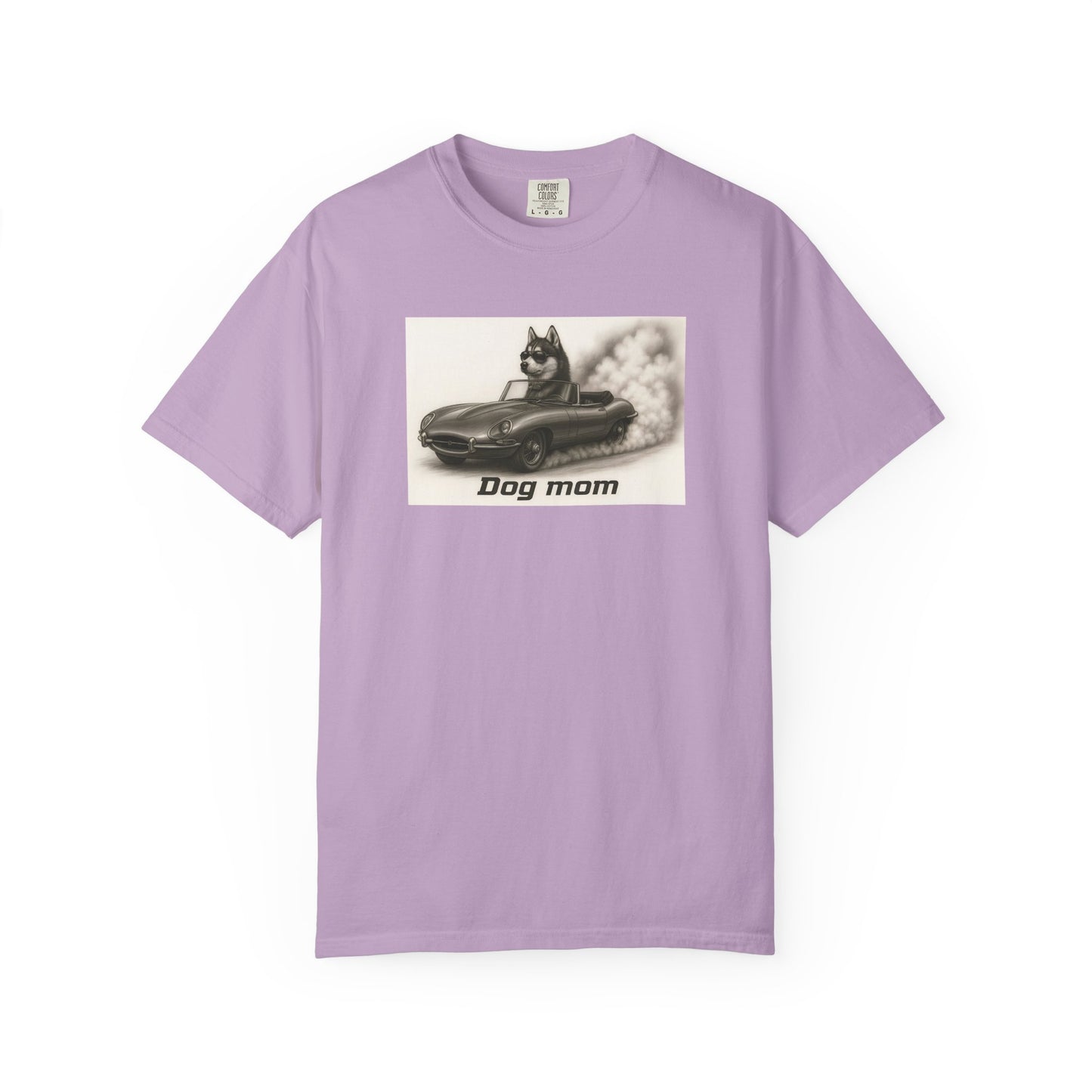 Dog Mom - Siberian Husky - “Cool Dogs in Cool Cars” T-Shirt Collection! 🐶🚗