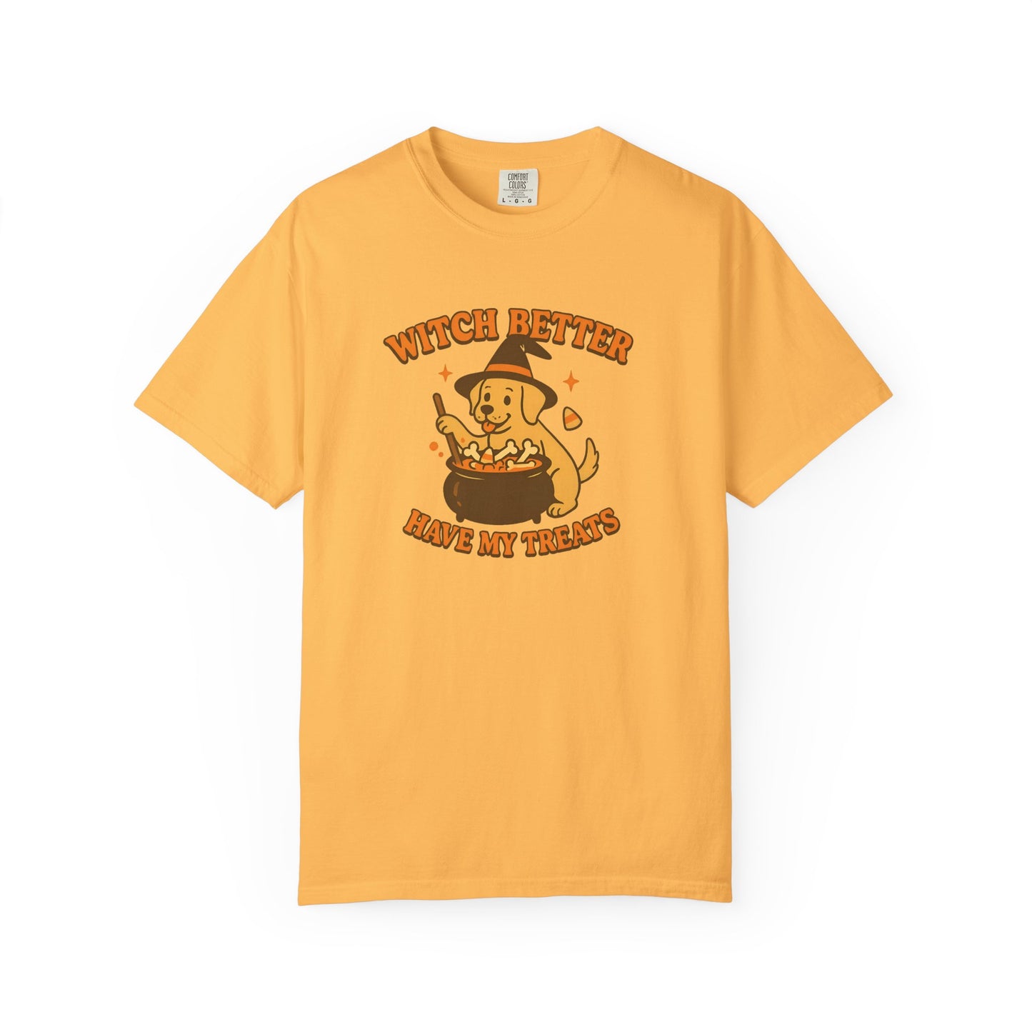 Funny Dog Halloween T-Shirt, Witch Better Have My Treats Tee, Unisex Graphic Shirt, Pet Lover Gift, Cute Dog Shirt, Spooky Season Apparel