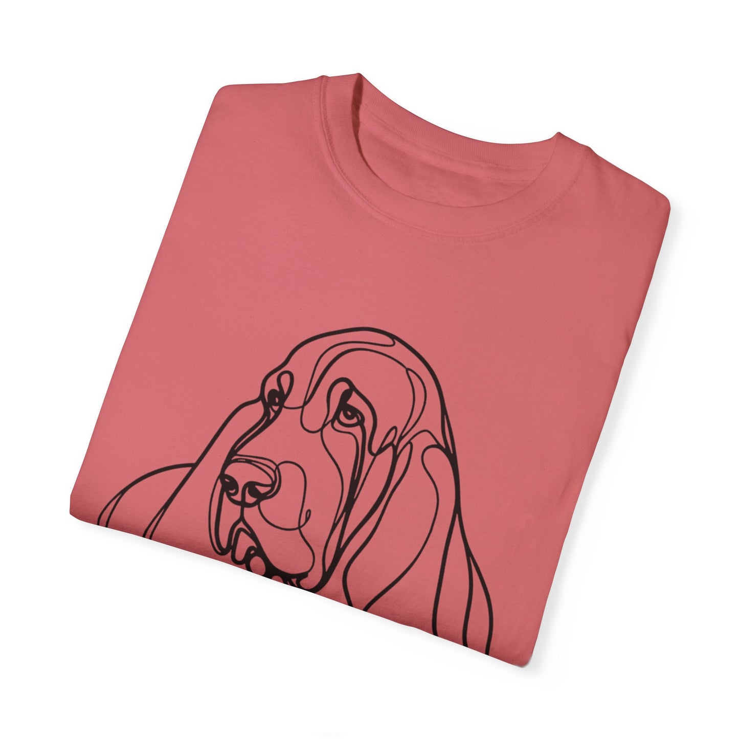 π Low & Loyal β Basset Hound Line Art Tee