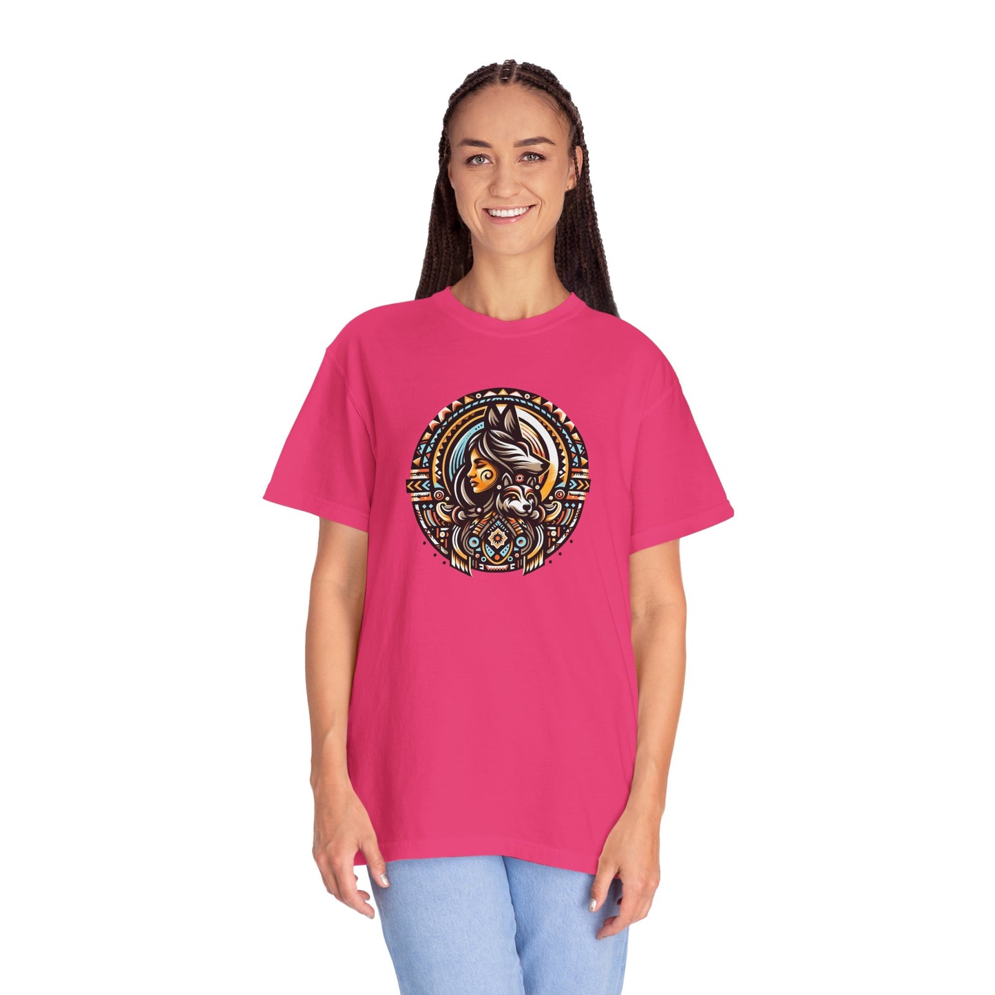 Tribal Art Unisex T-Shirt | Bohemian Style Tee, Graphic Tee, Casual Wear, Unique Gifts, Summer Fashion