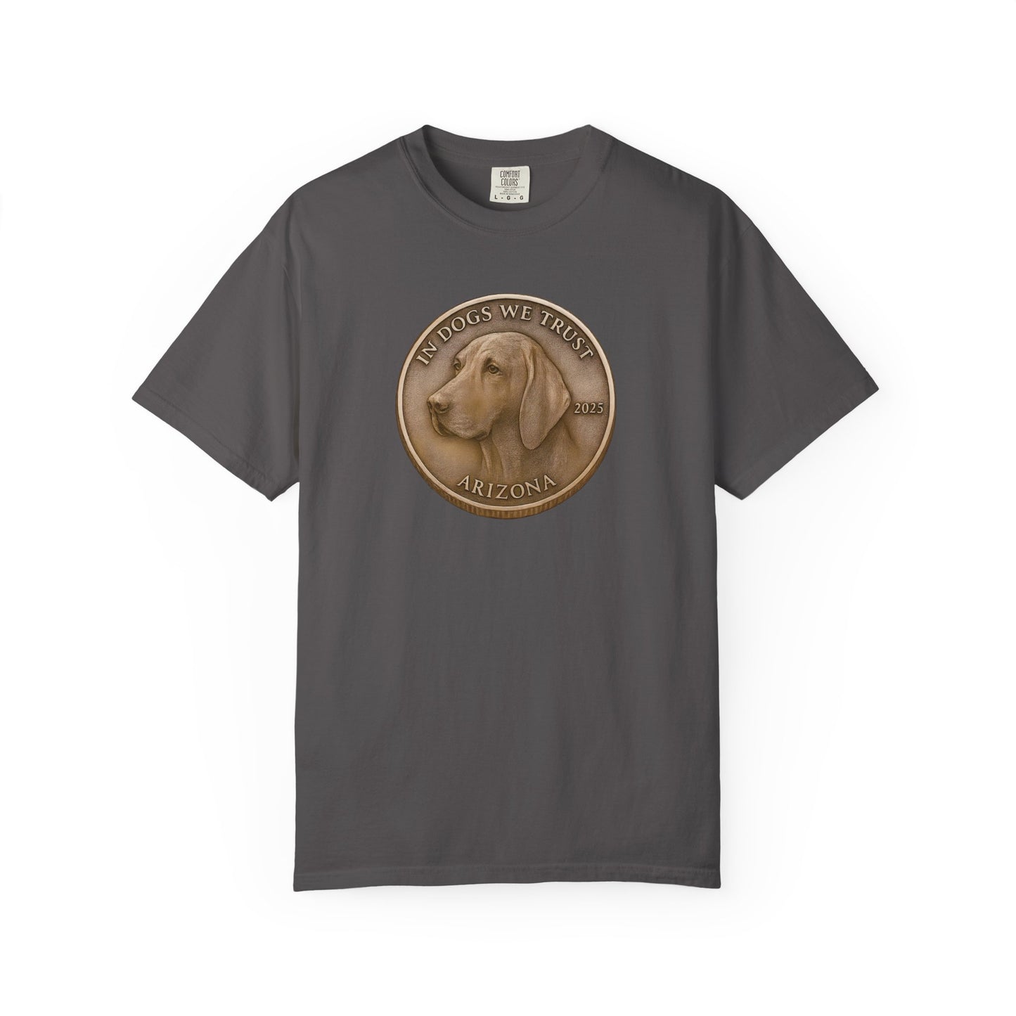 Arizona State Coin T-Shirt Collection - Proud Dog Breed Illustrations