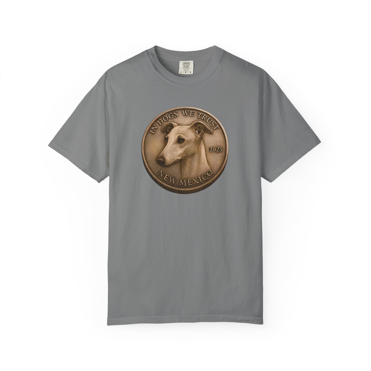 New Mexico State Coin T-Shirt Collection - Proud Dog Breed Illustrations