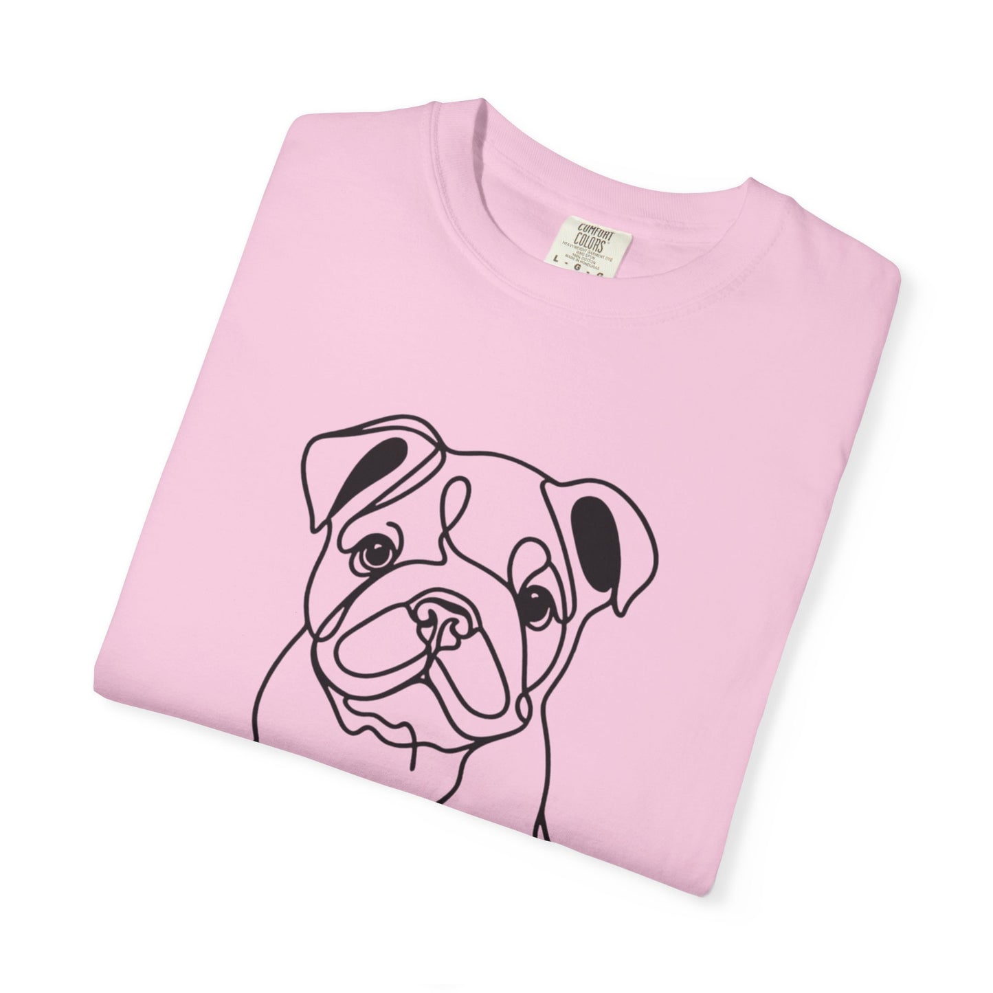 Adorable Bulldog Graphic Unisex T-Shirt