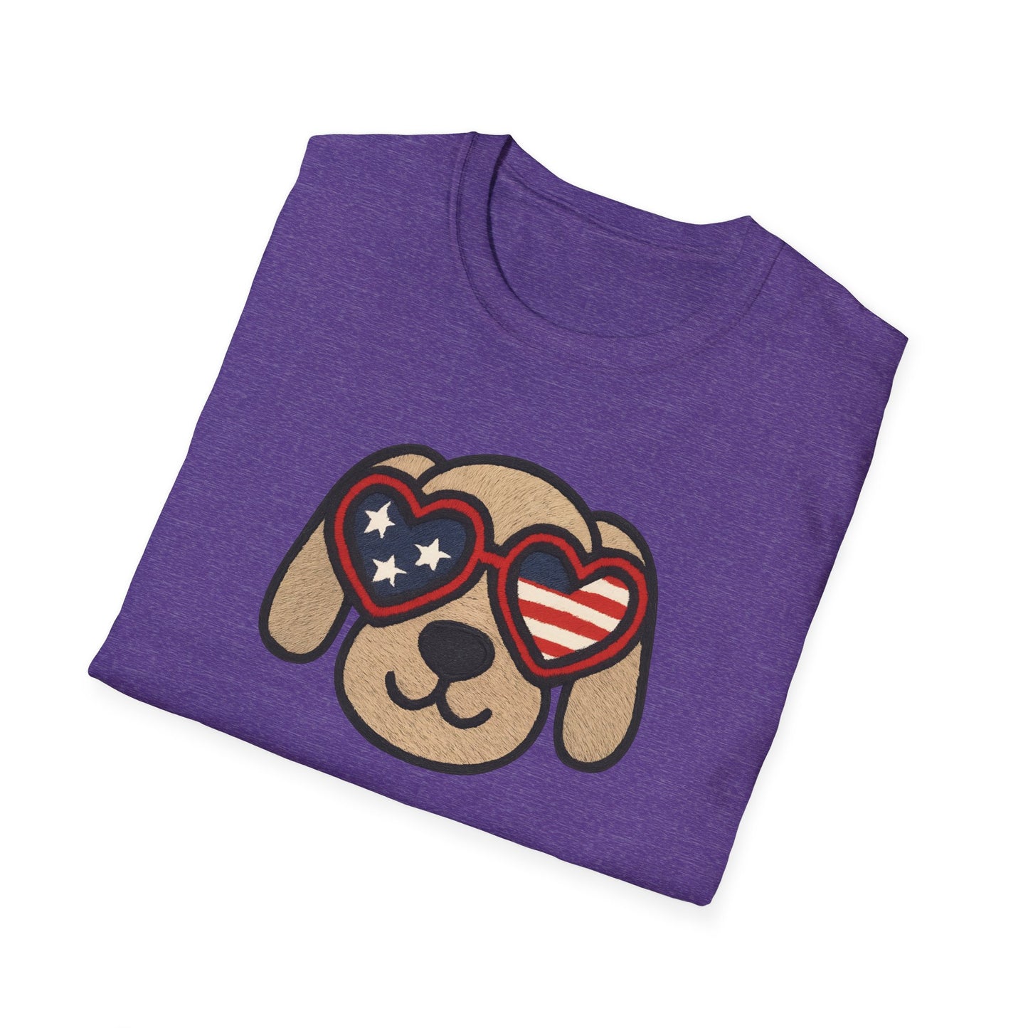 Patriotic Unisex T-Shirt with Flag Design, USA Pride Shirt, Everyday Wear, 4th of July Gift, Casual Style, American Flag Tee