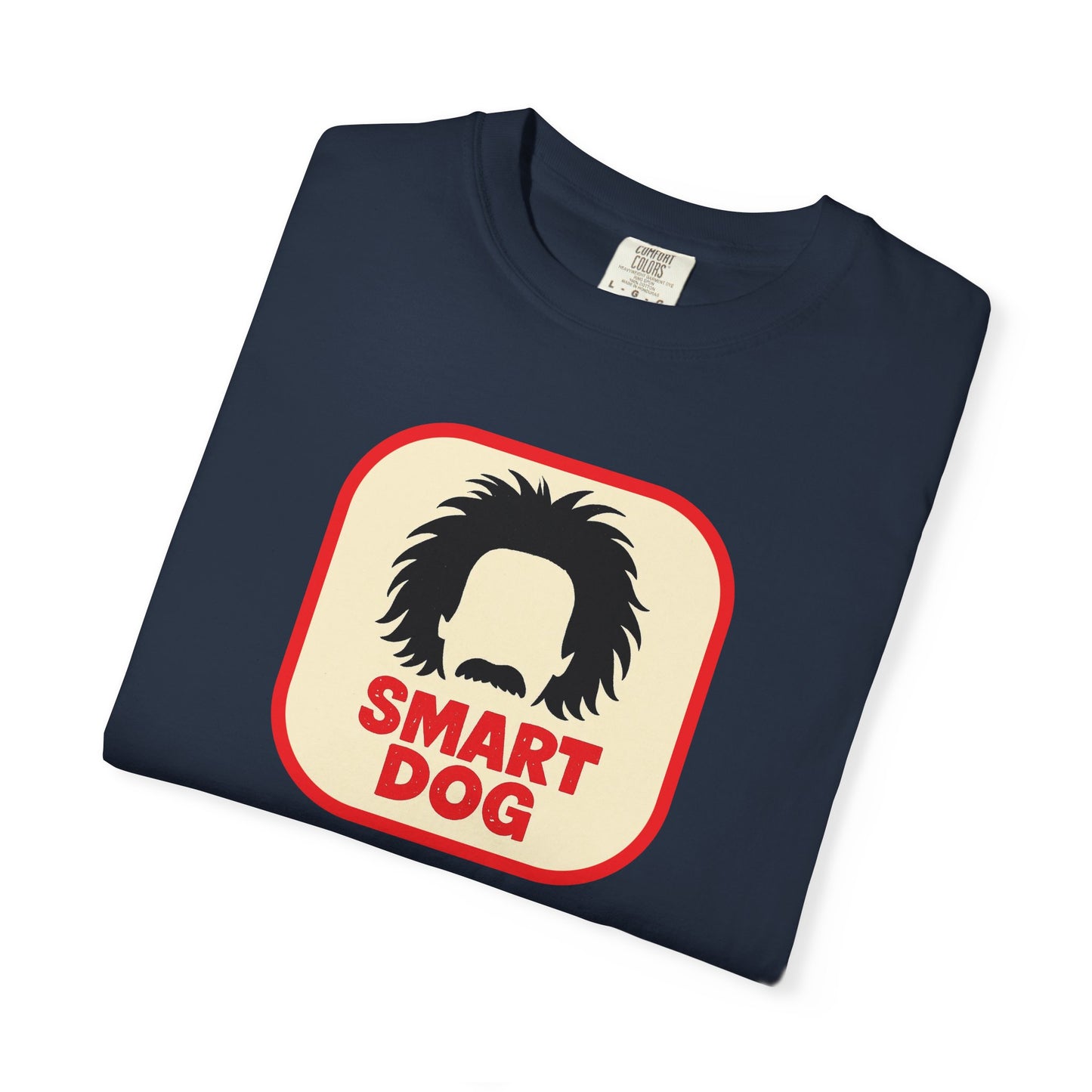 Dog Lover Graphic T-shirt - Smart Dog, Albert Einstein Design